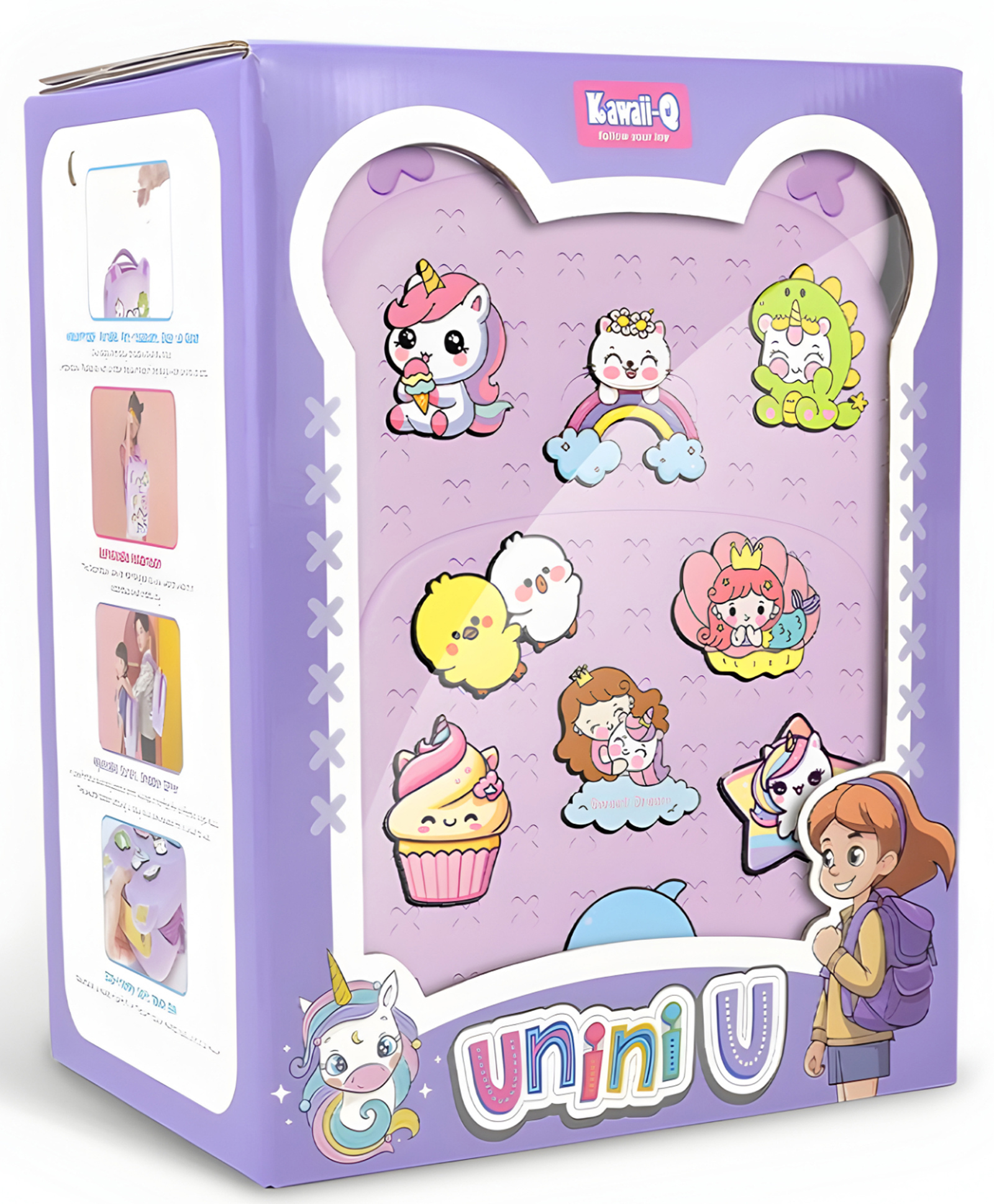 Schoolish 3d Design, This Backpack a Cute Look and is Very Popular With Children Primary School Bags Bag Teenager Girls Boys Children Waterproof Backpack - Pack of 1 - Color May Vary- 13 Inch-image-15