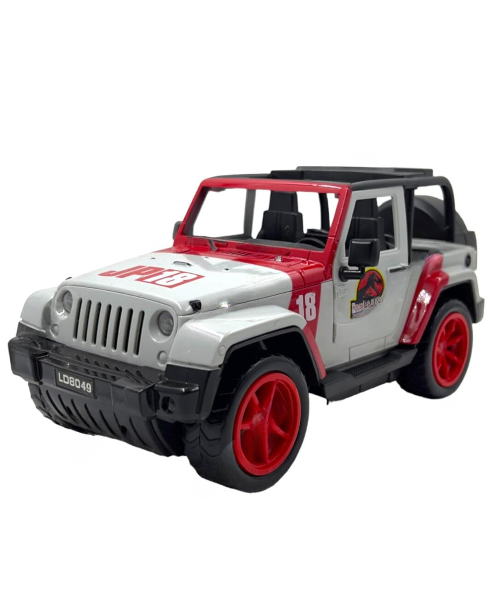 YAMAMA Thar Dino Monster Friction Powered Off-Road Jeep Toy for Kids - Realistic 1:16 Scale with Lights, Sounds, and Openable Doors - Push and Go Action, for Boys & Girls ( Colours May Vary ) ( Multicolour )-picture-27