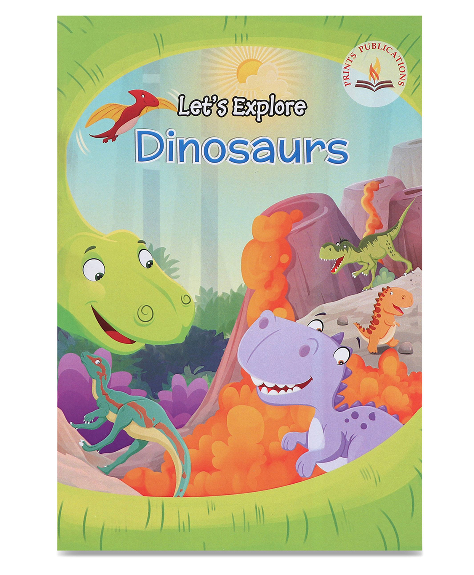advit toys Let's Explore Dinosaurs Book for Kids - English-picture-0