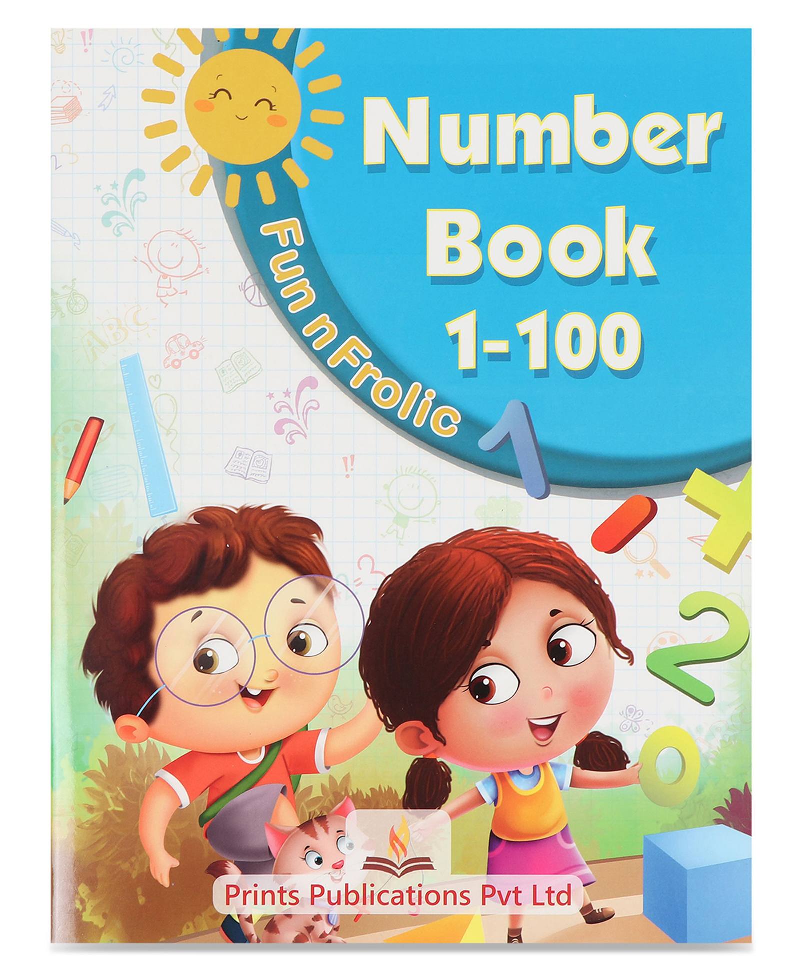 advit toys Fun n Frolic : Number Book 1-100 - English-picture-15