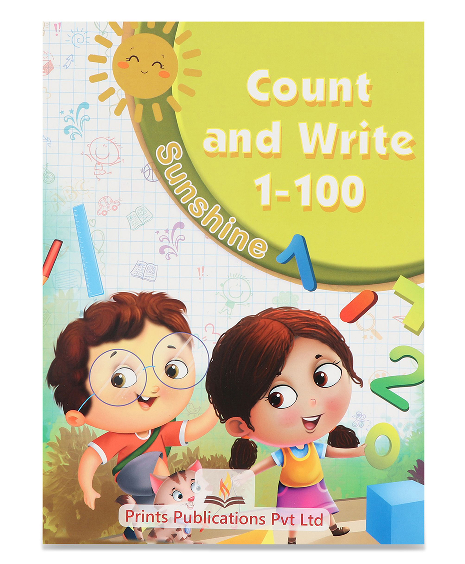 advit toys Sunshine: Count and Write 1-100 - English-picture-1