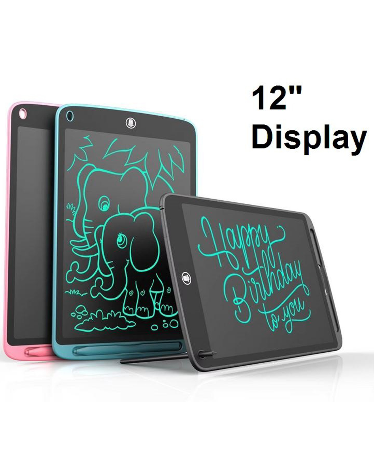 InPout 12" LCD Writing Tablet for Kids (Color may vary)-picture-20
