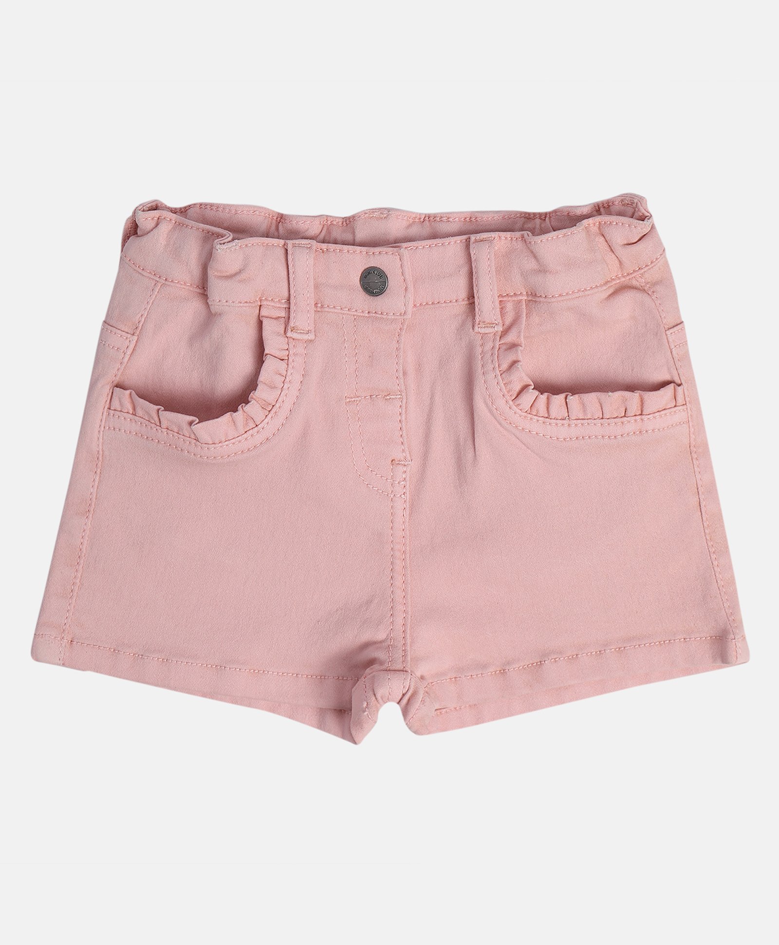 MINI KLUB Cotton Solid Shorts - Pink-picture-36
