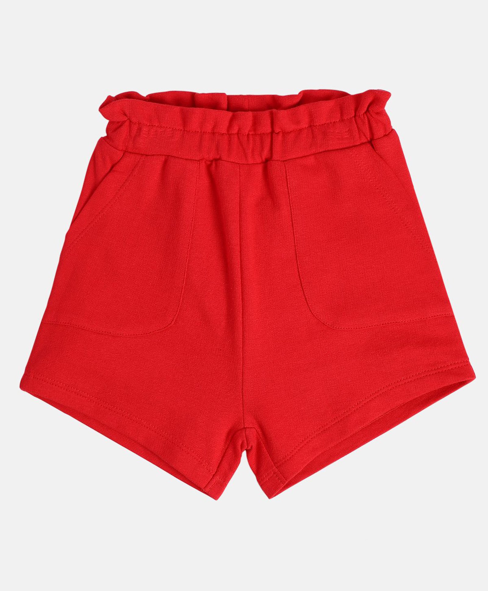 MINI KLUB Cotton Solid Shorts - Red-picture-23