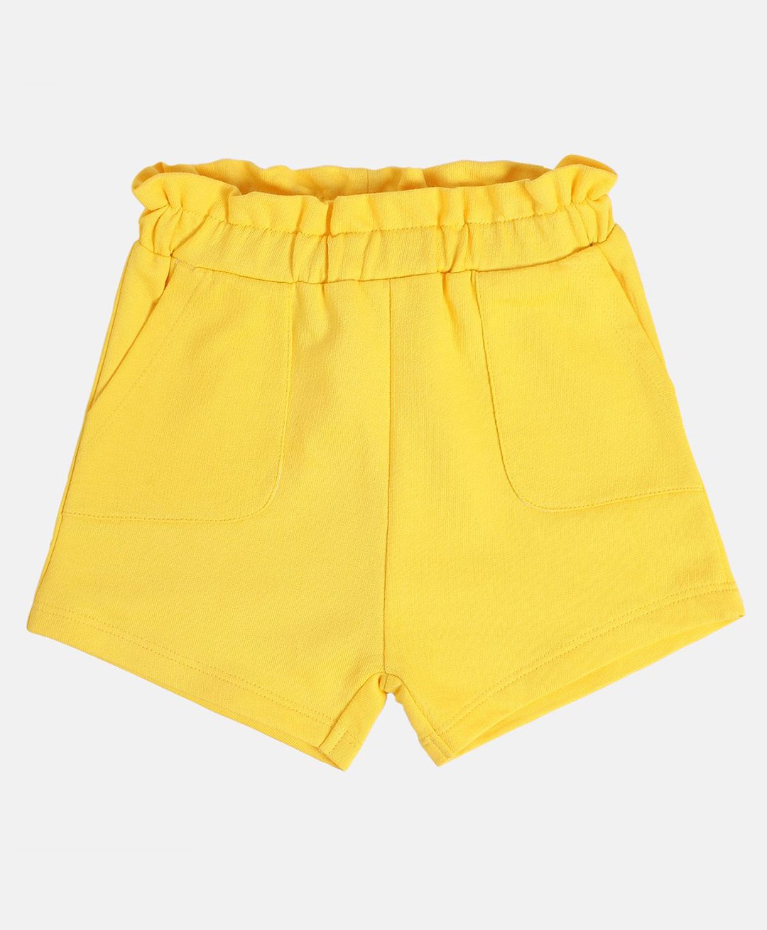 MINI KLUB Cotton Solid Shorts - Yellow-picture-33