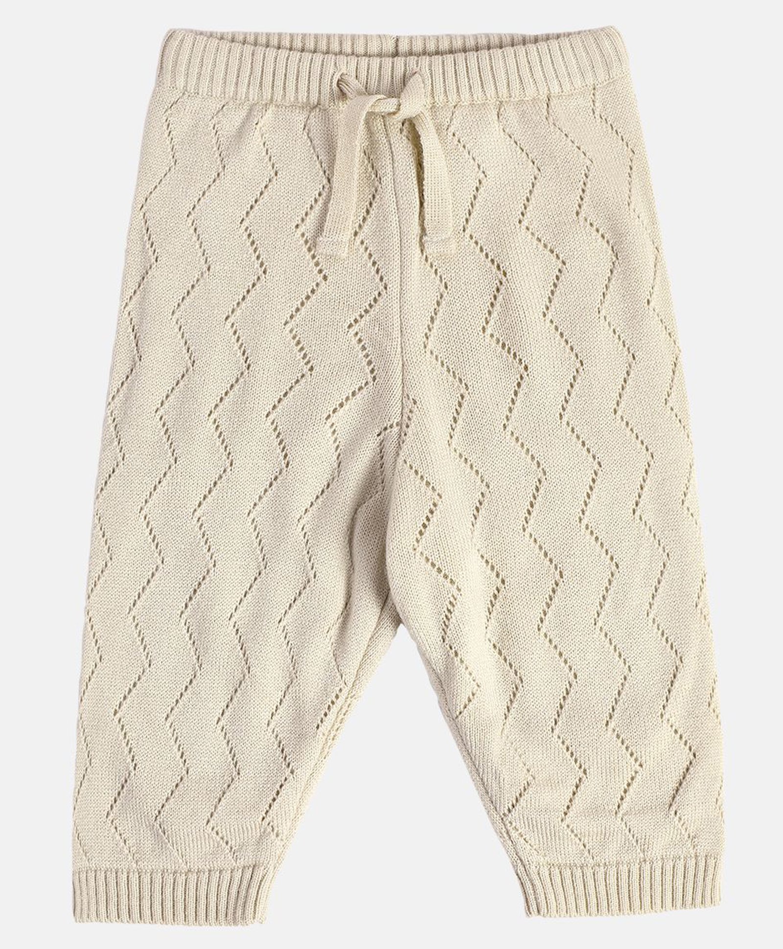 MINI KLUB Cotton Chevron Designed Pajama - Off White-image-34