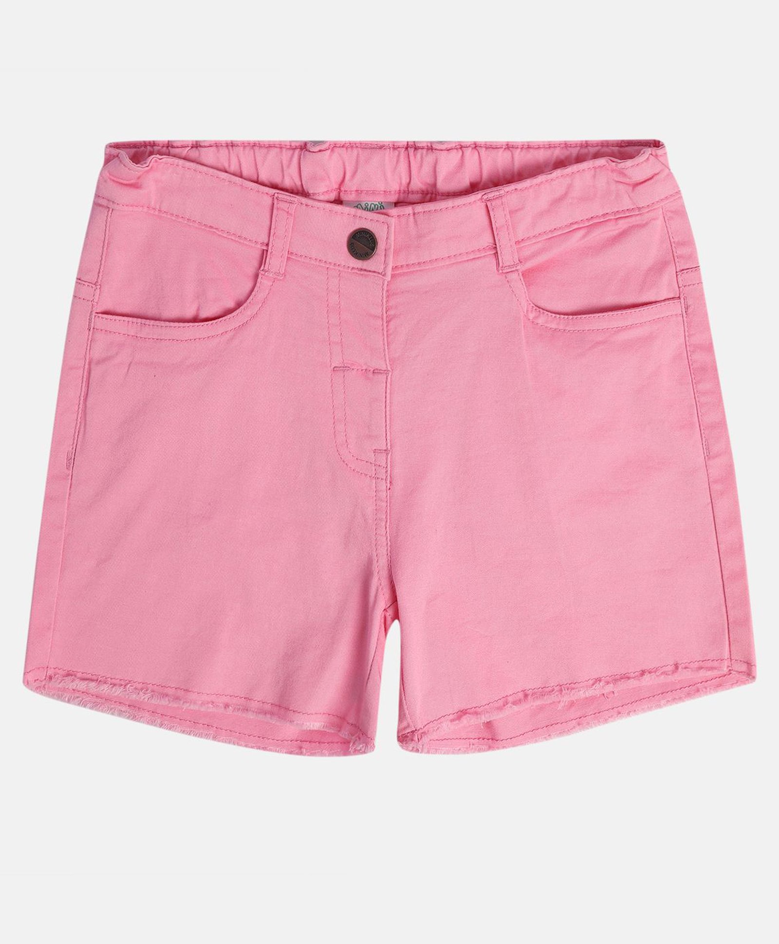 MINI KLUB Cotton Solid Shorts - Pink-picture-25