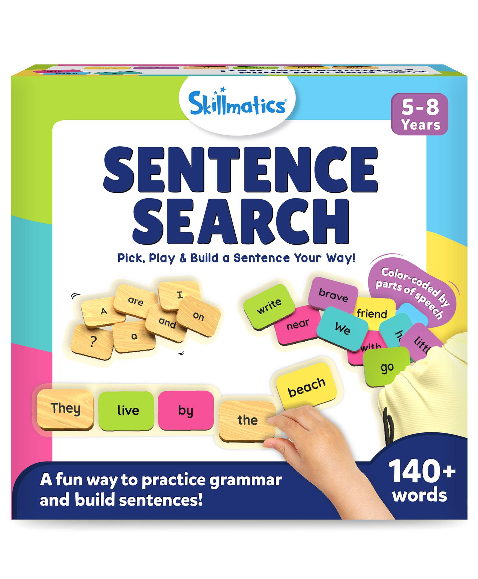 Skillmatics Educational Game - Sentence Search, Fun Learning Toys and Games for Kids, Sentence Building Activity, Creative Word Play, Gifts for Boys and Girls Ages 5 to 8-picture-22