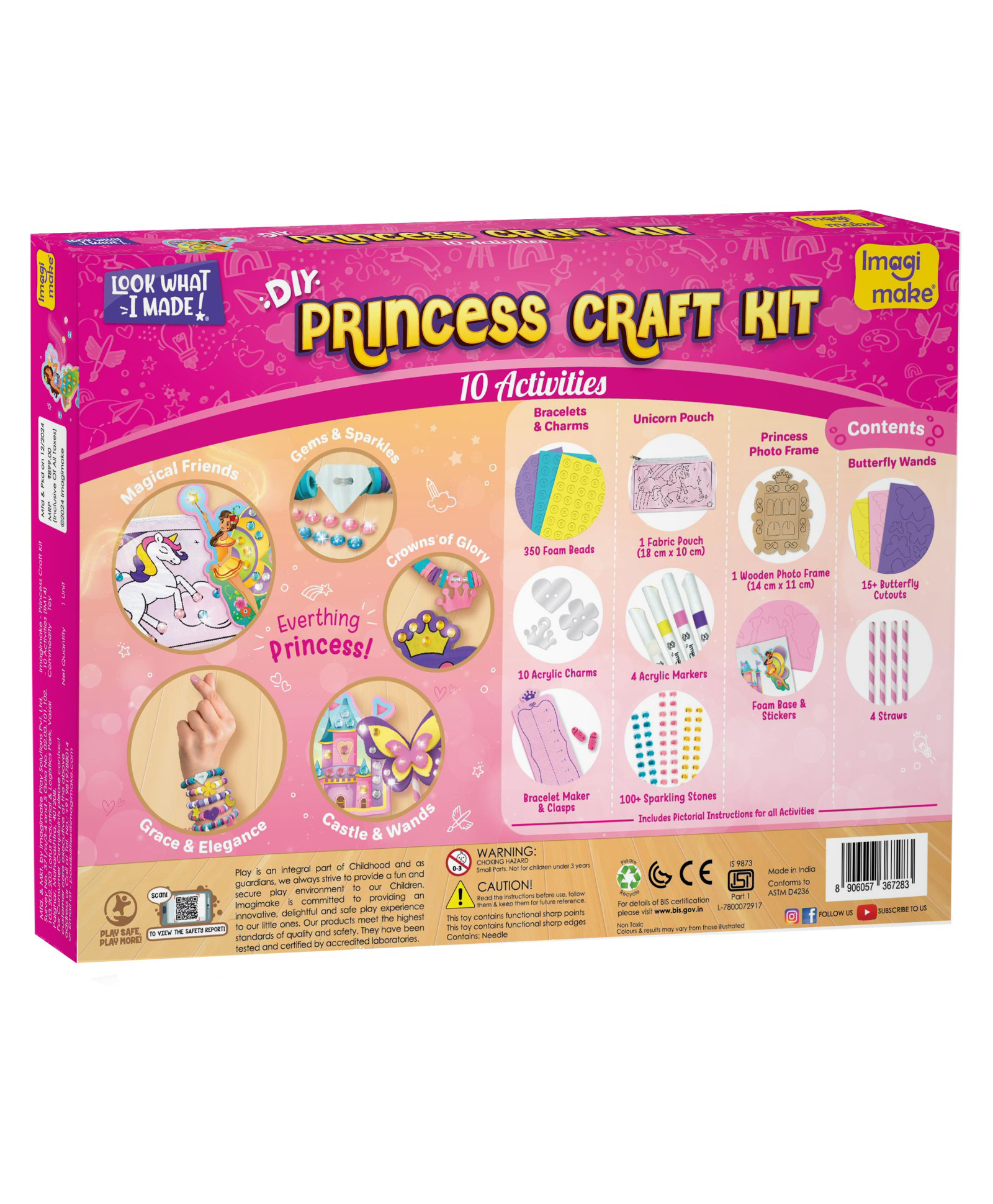 Imagi Make Princess Craft Kit - Pink