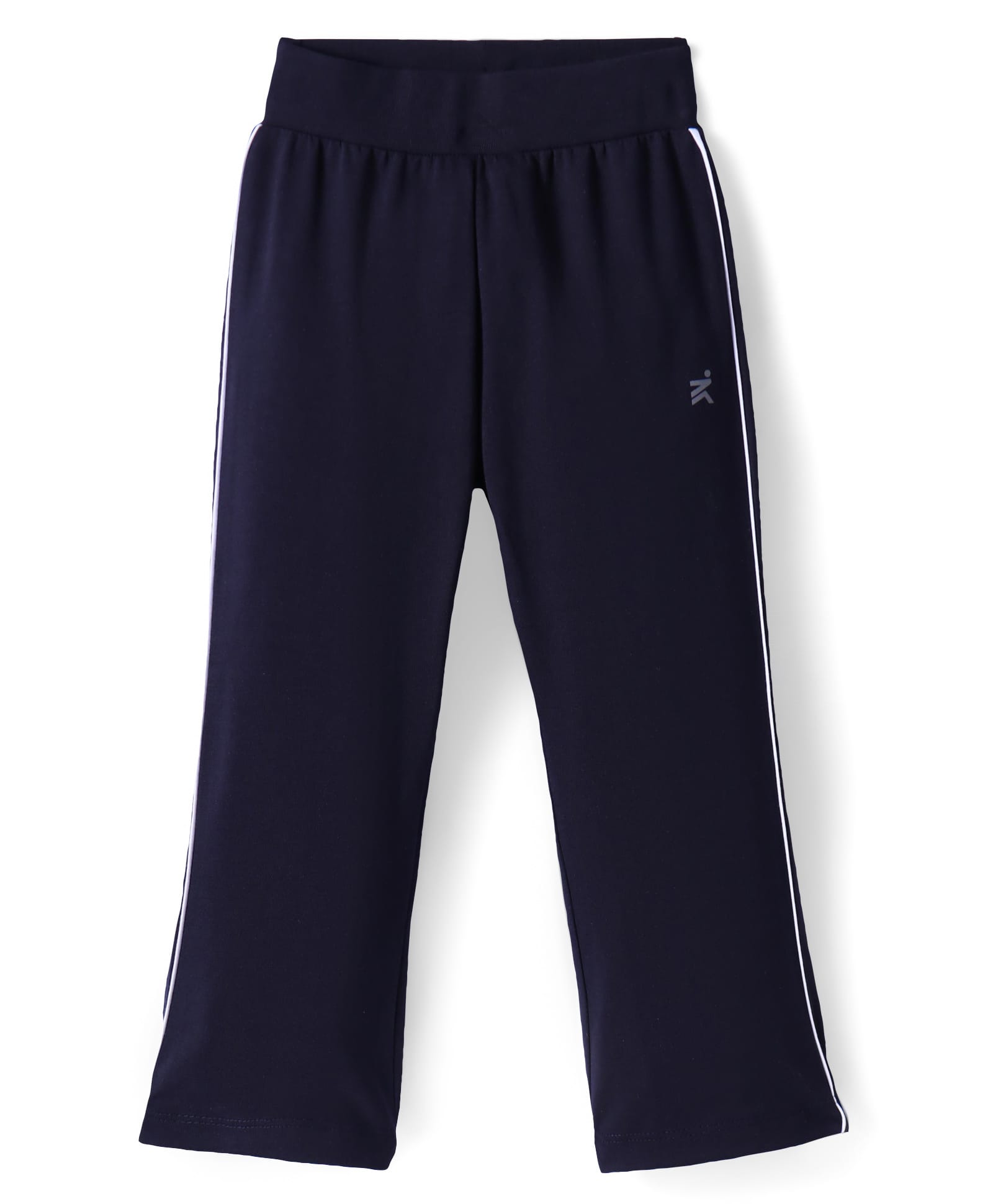 Doreme Single Jersey Knit Full Length Track Pant with Tape Detailing - Navy Blue-picture-16