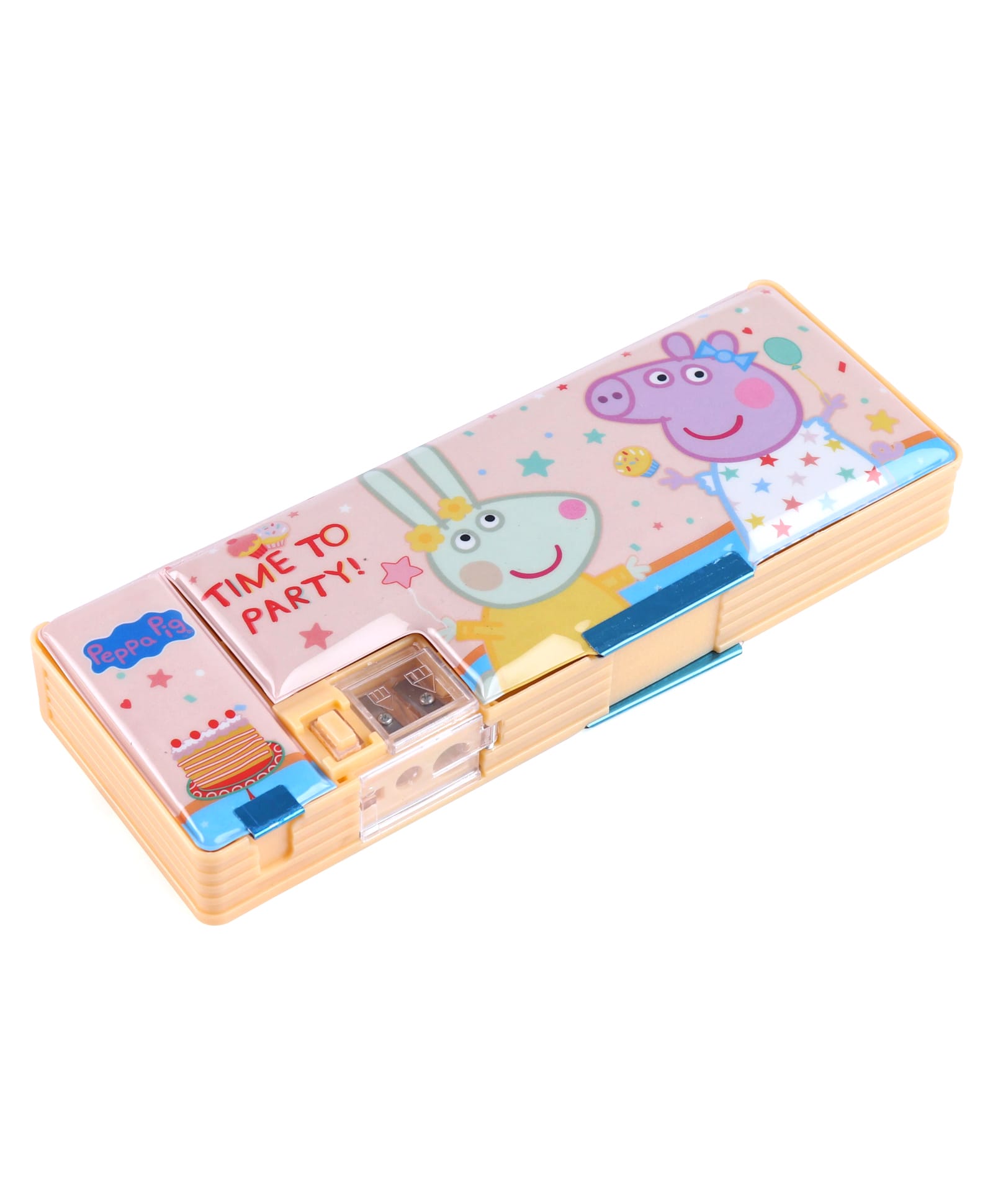 PEPPA PIG Theme Print Pencil Box - Orange-picture-23