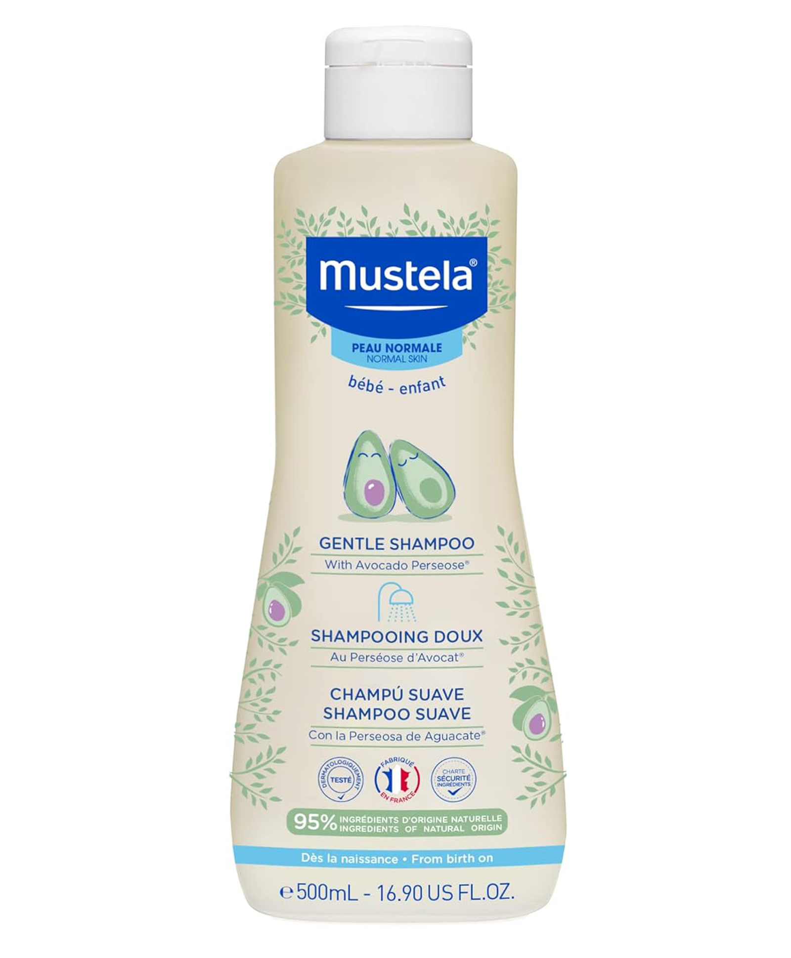 Mustela Tear Free & Vegan GentleShampoo - 500 ml