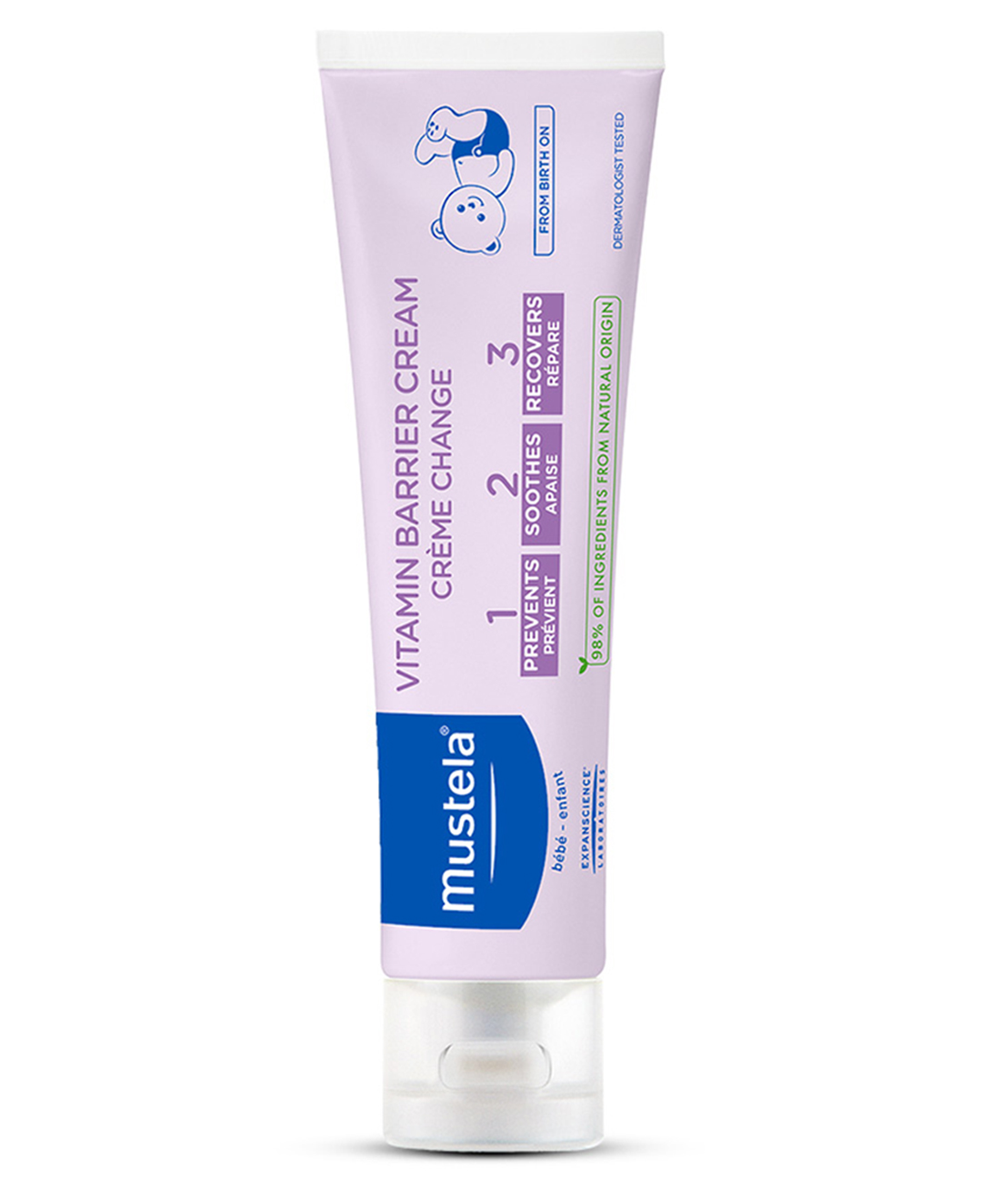 Mustela Plant Base Vitamin Barrier Cream Fights Factors That Cause Redness & Irritation - 50 ml-image-32