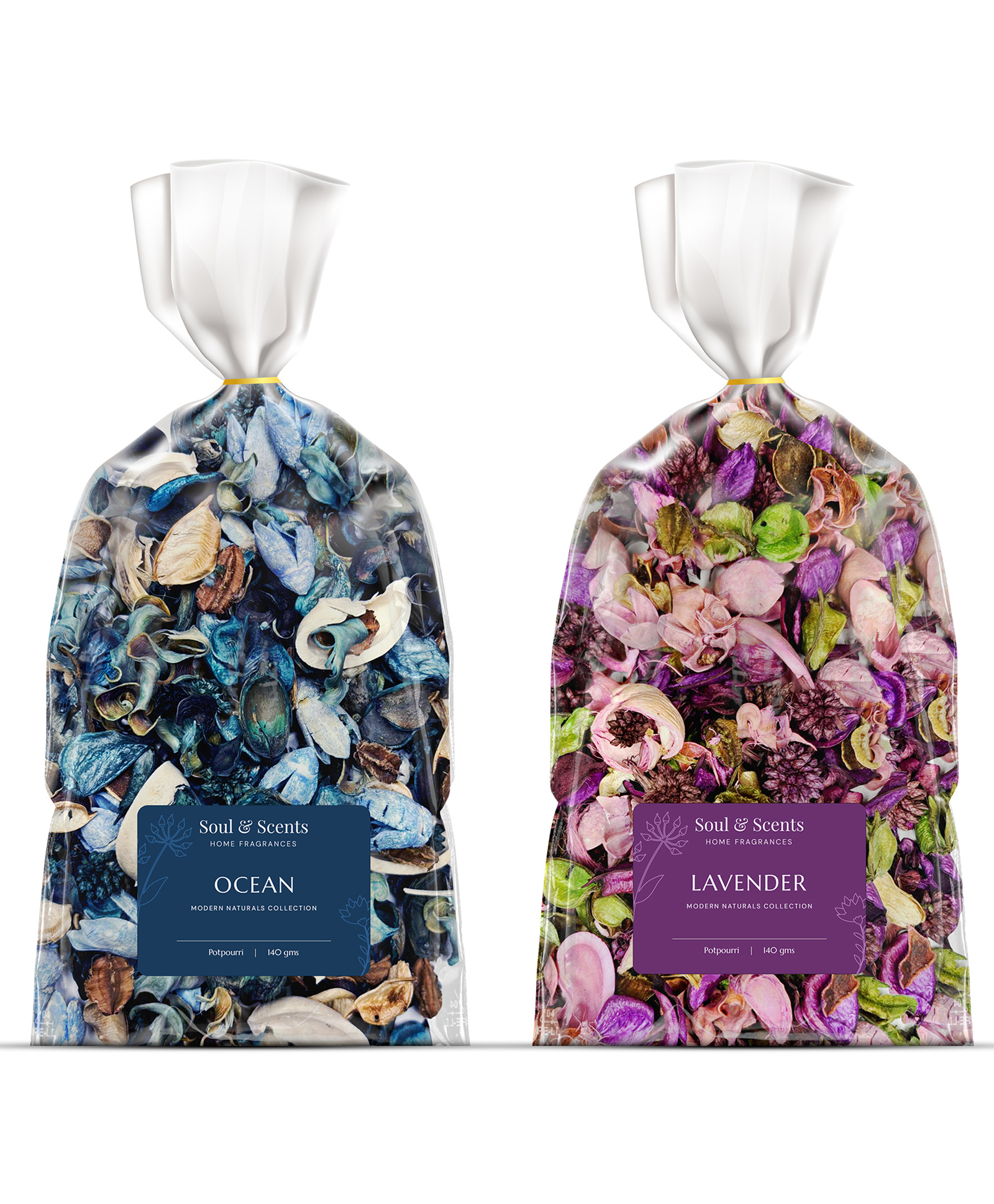 Soul & Scents Lavender and ocean Potpourri combo Pack of 240 g-image-41