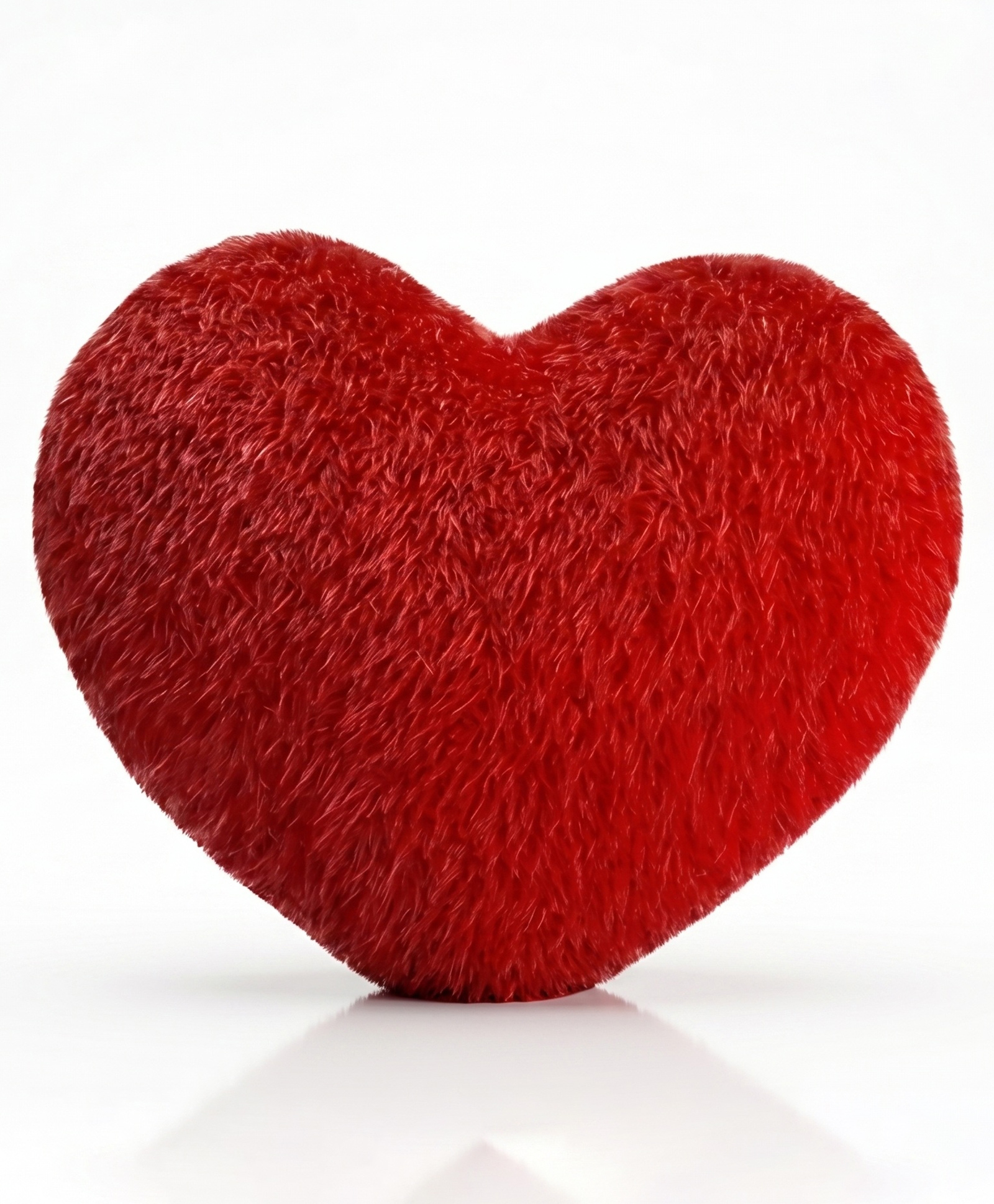 GoldenHub Teddy Heart Love Cushion Adding Comfort to Your Home Red- Height 40 cm-image-2
