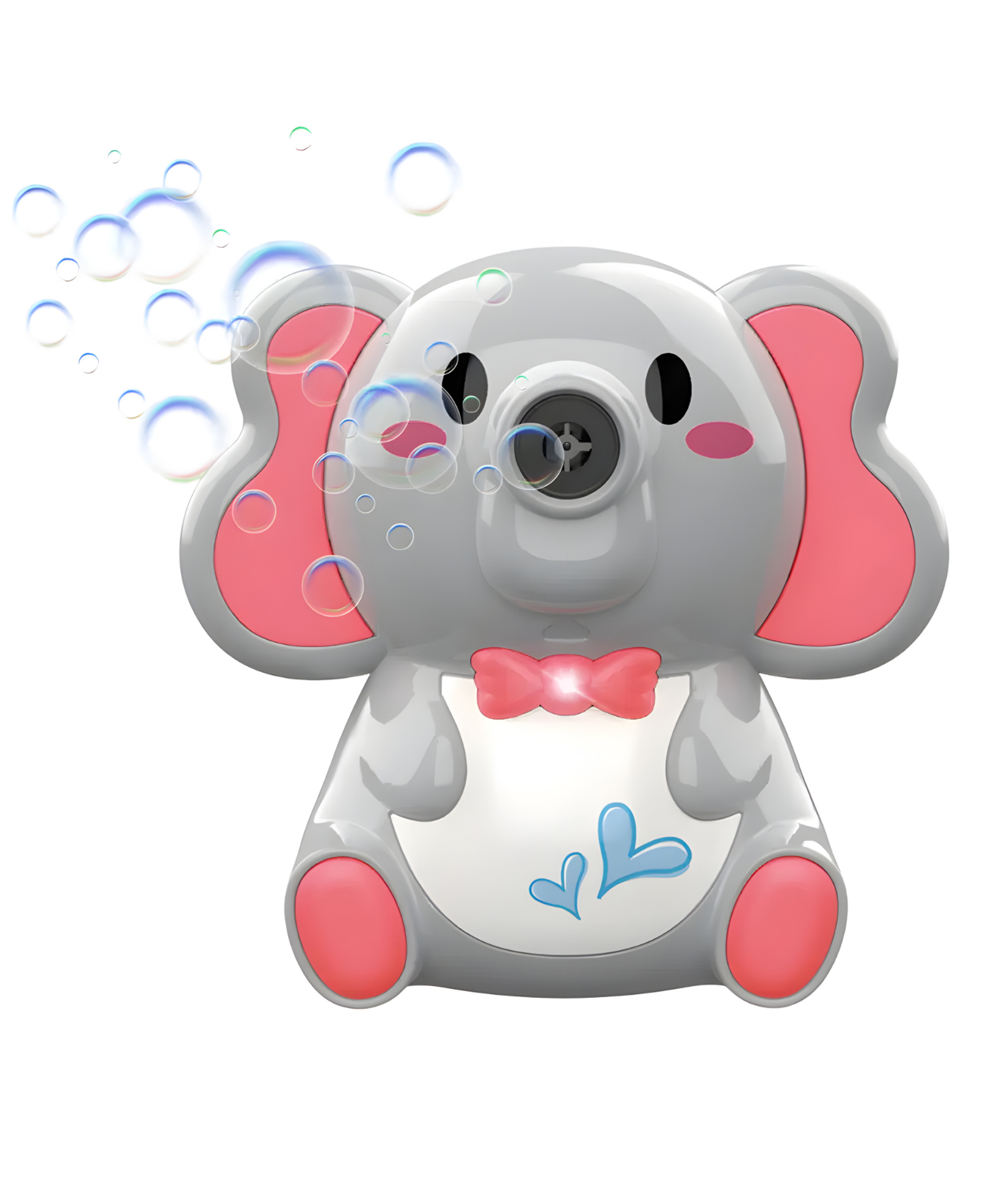 NEGOCIO The Elephant Colorful Bubble Machine Outdoor Toy Water Spray Gun Kid Water Gun Toy Game With 2 Bottle Bubble- PACK OF 1- COLOR MAY VARY-image-35