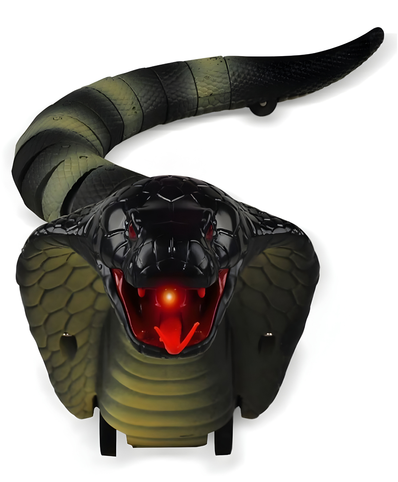 NEGOCIO Remote Control Cobra Snake Toy - Life Like with Moving Tale, Sound and Light- PACK OF 1- COLOR MAY VARY-picture-14