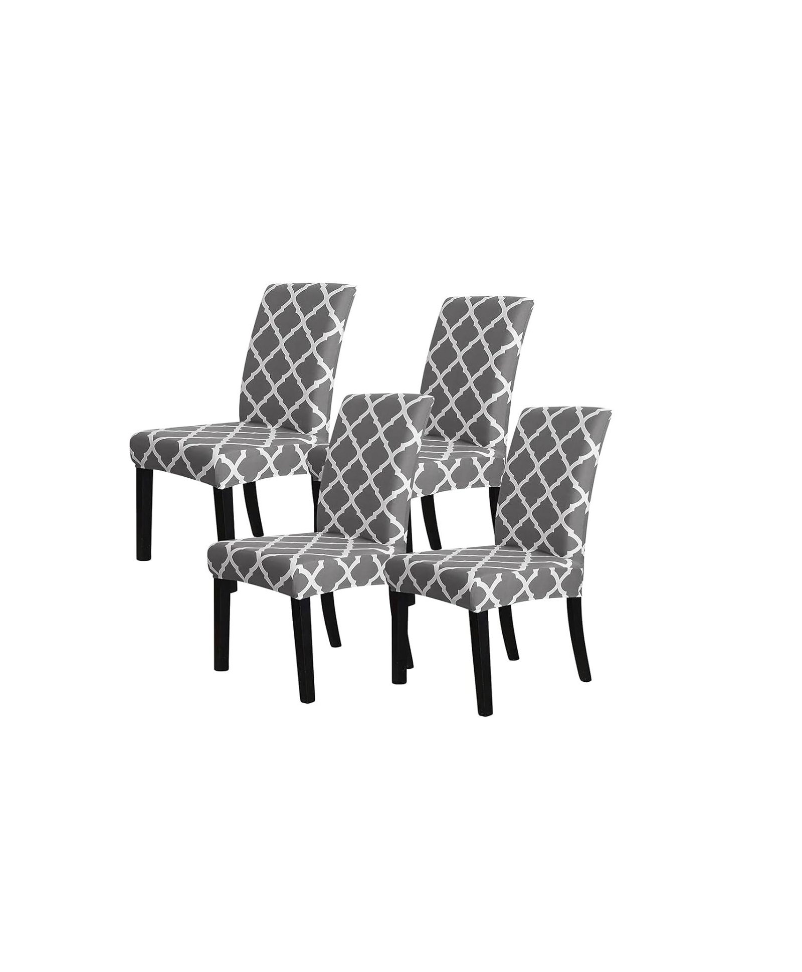 AAZEEM Dining Room Chair Covers Stretch Parsons Chair Slipcovers for Dining Room Chair Elastic Chair Cover Stretchable Dining Chair Cover Removable Washable Set of 4-picture-32