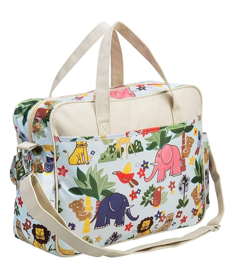 Winnies Diaper Bag Multifunctional Maternity Bag Stylish Baby Travel Bag, tote bag-Sky blue-image-29