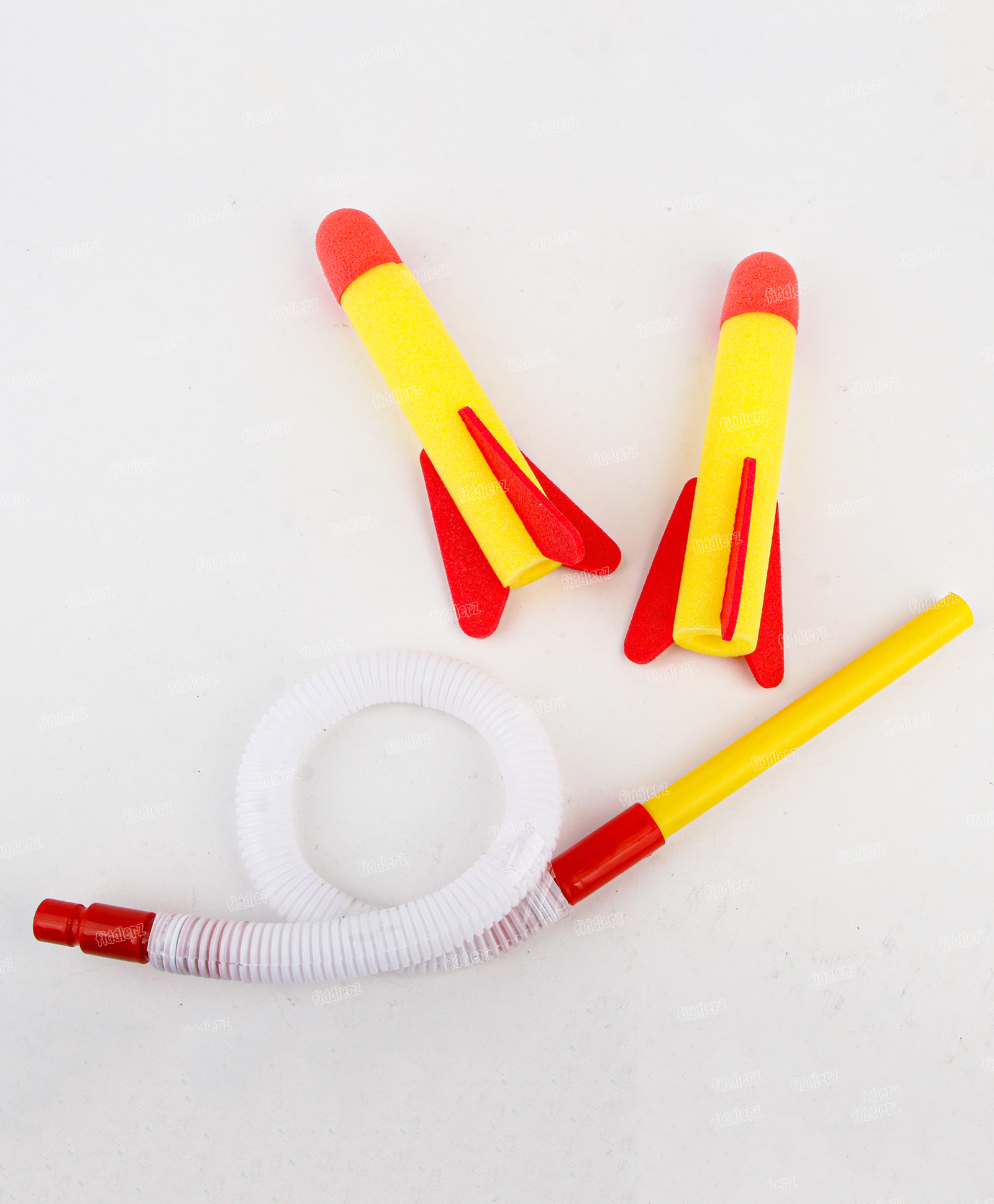 FiddlerzPhook Rocket Launcher Toy for Kids2 Colorful Foam Rockets with Sturdy Rocket Launcher Pipe Fun Outdoor Toys for Boys and Girls-image-16