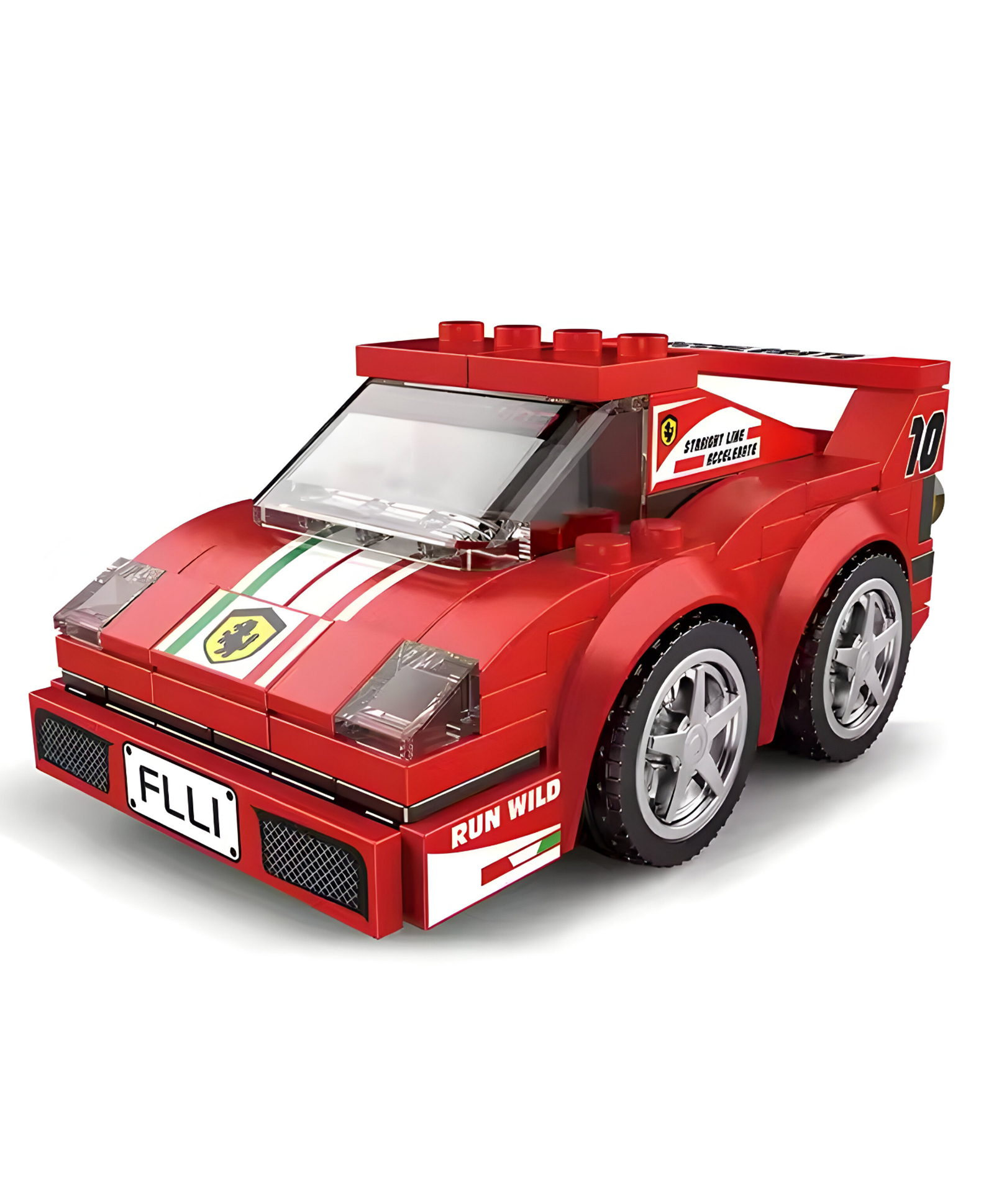 NEGOCIO DIY Toy Car Building Block Mini Pull-back Bricks Round Car Grey-king Car toys Newly Designed Stacking Children Kids Educational- PACK OF 1- COLOR MAY VARY-image-26