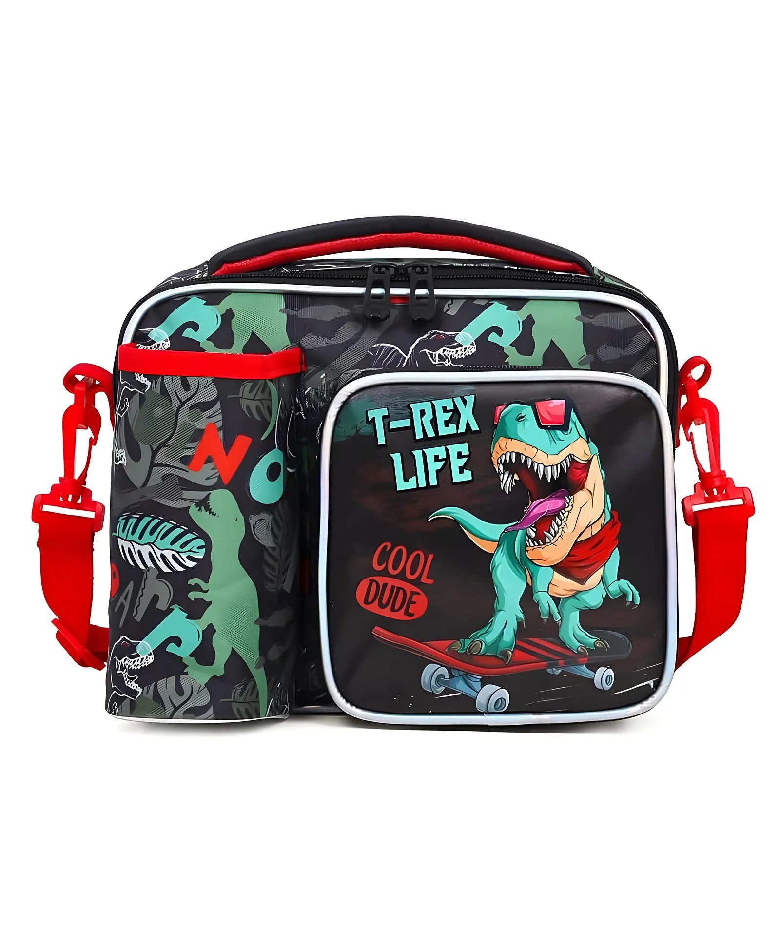 AKN TOYS Insulated Lunch Bag for Kids School, Men, Women Office, Travel Tiffine Pouch for Lunch Box, Hot & Cold Insulated Storage Bag -PACK OF 1-( COLOR AND DESIGN MAY VARY )-image-21