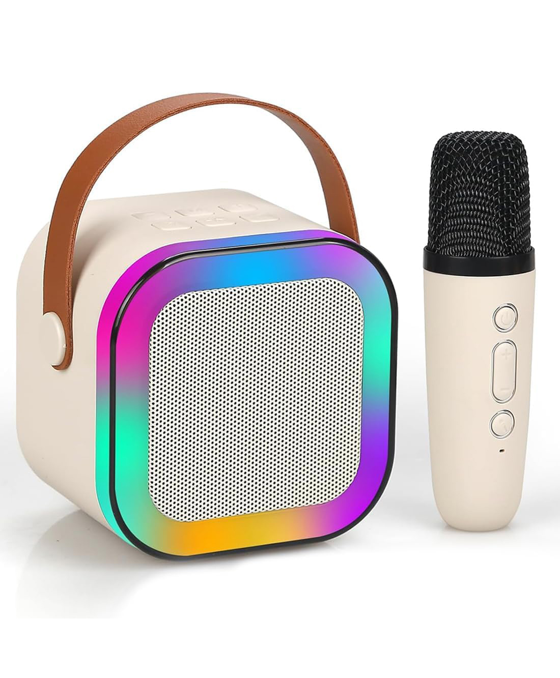 AKN TOYS Karaoke Machine for Kids Adults with Wireless Mics Portable Bluetooth Speaker & Dynamic Lights Birthday Gift for Girls, Boys & Toddlers Home Outdoor Travel-PACK OF 1-( COLOR AND DESIGN MAY VARY )-picture-12