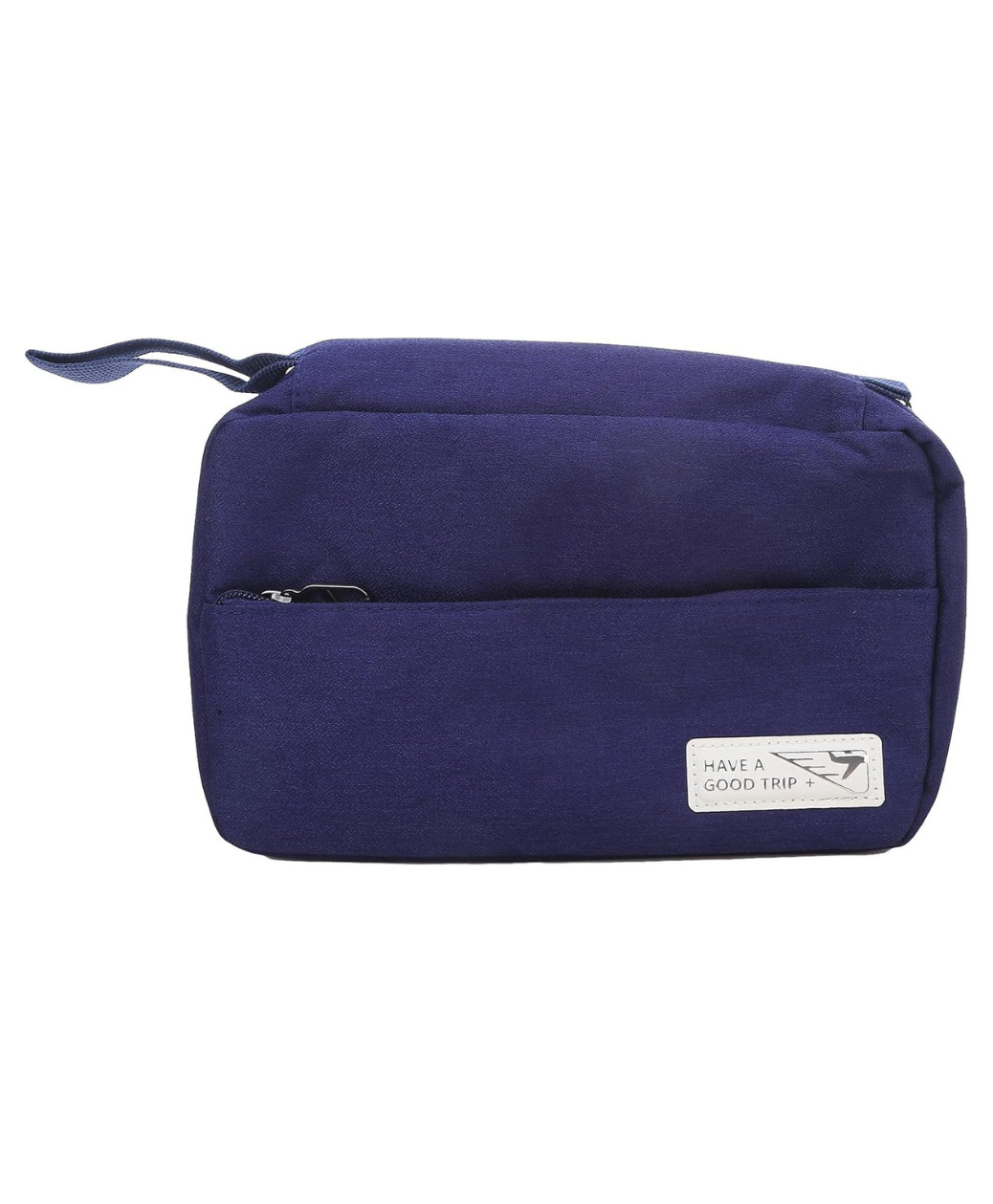Uninest - Travel Toiletry Bag for Women, Waterproof Hanging Cosmetic Organizer with Hook, Portable Foldable Makeup Bag, Multifunctional Toiletries Storage with Zipper & Dividers (Dark Blue)-image-39