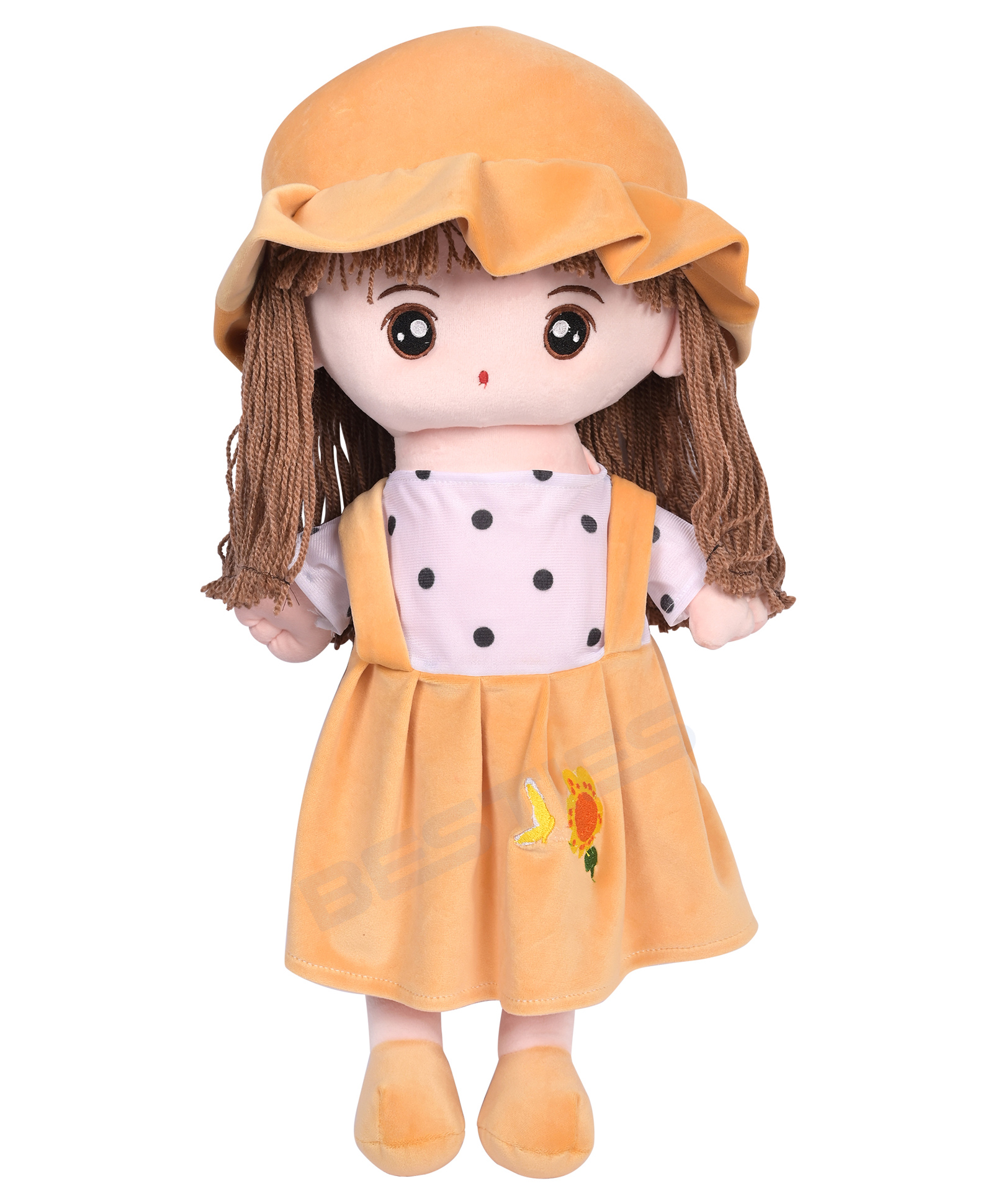 Besties Super Soft Huggable Princess Doll Brown - Height 65 cm-image-42