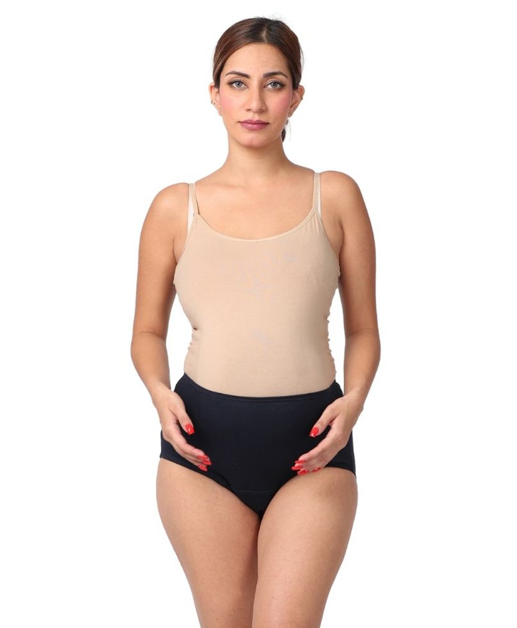 Morph Cotton Solid Incontinence Pregnancy Panty - Navy Blue-picture-23