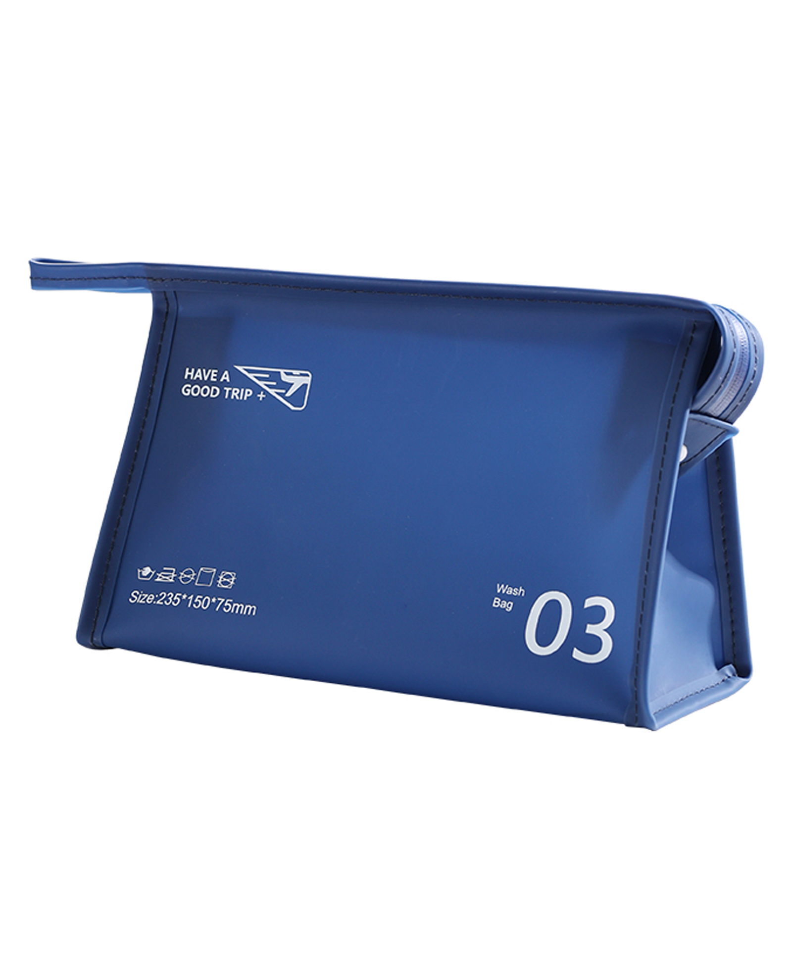 Uninest Travel Toiletary Cosmetic Bag for Women, Portable and Multifunctional Daily Use Essentials Pouch (Dark Blue)-image-16