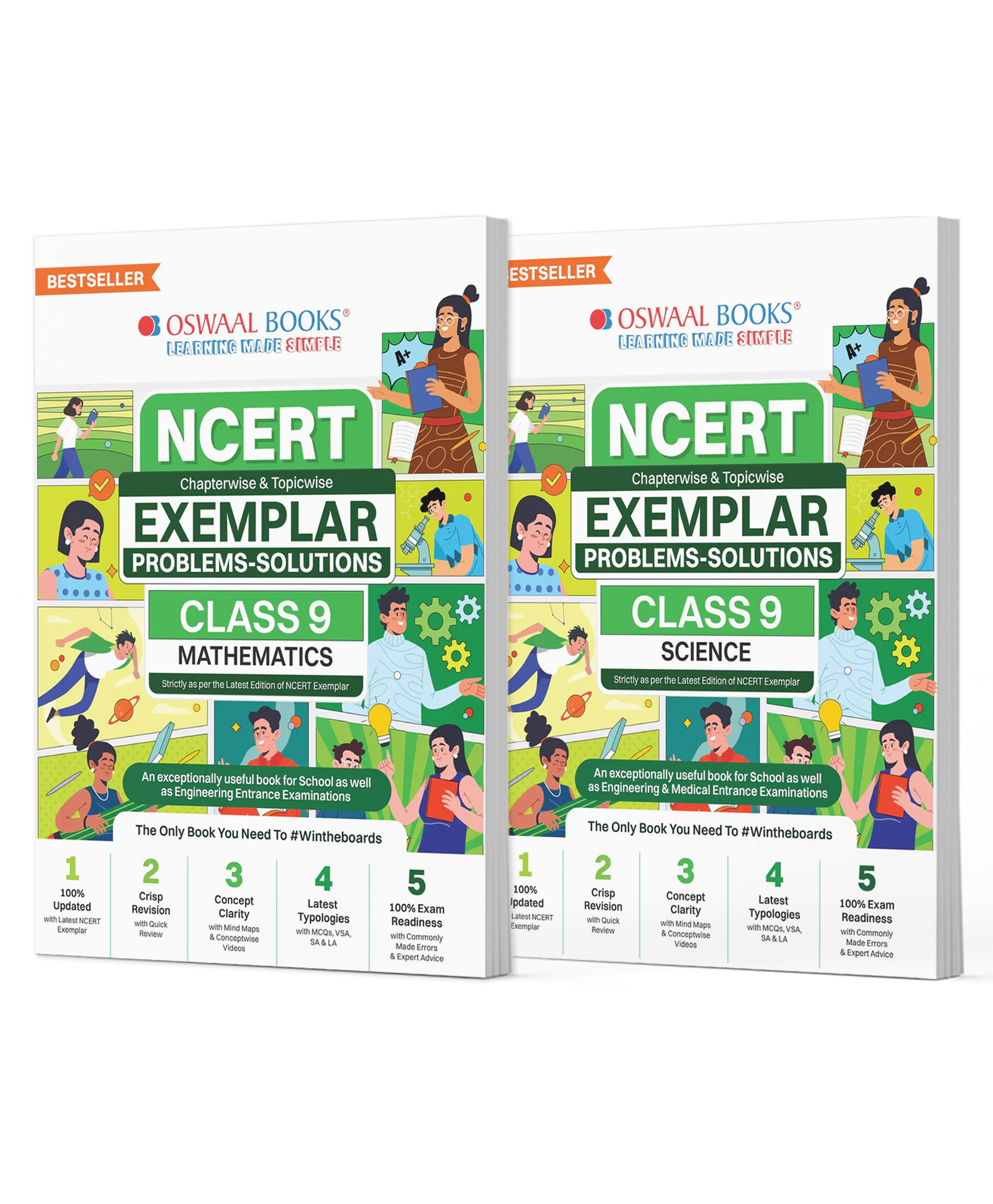 Oswaal NCERT Exemplar (Problems - Solutions) Class 9 Mathematics & Science (Set of 2 Books) For Latest Exam- English-image-3