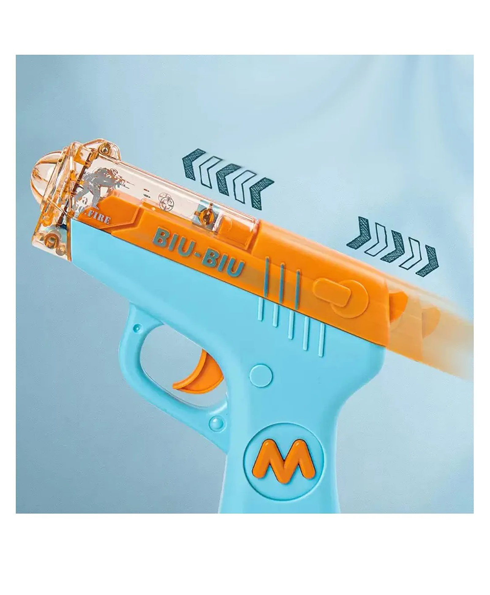 AKN TOYS Musical Colorful Small Toy Gun for Kids with Sound, Light and Shooting Vibration Music Pretend Play Mini Toy Gun for Boys and Girls- PACK OF 1 ( COLOR AND DESIGN MAY VARY )-picture-20
