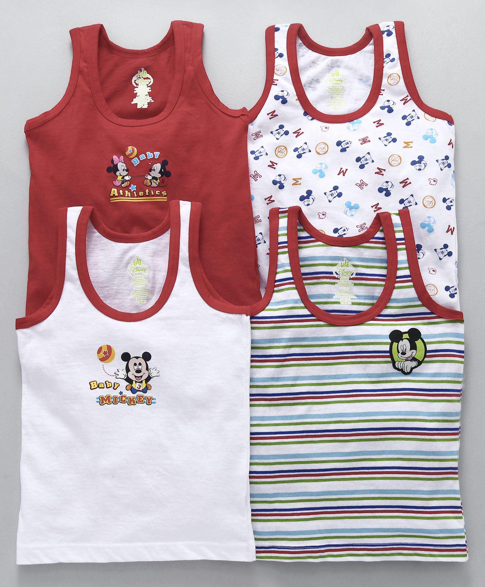 Bodycare Vests Pack of 4 (Color & Print May Vary)-picture-13