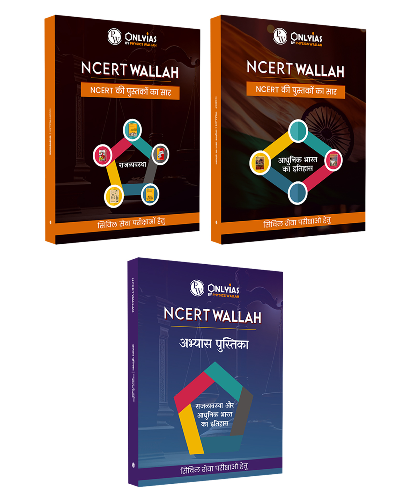 Physics Wallah UPSC NCERT Wallah Hindi Edition Polity, History of Modern India, Practice Workbook Combo Set of 3 Books | Intensive Use of Maps, Diagrams, Flowcharts and Thinking Points-image-26