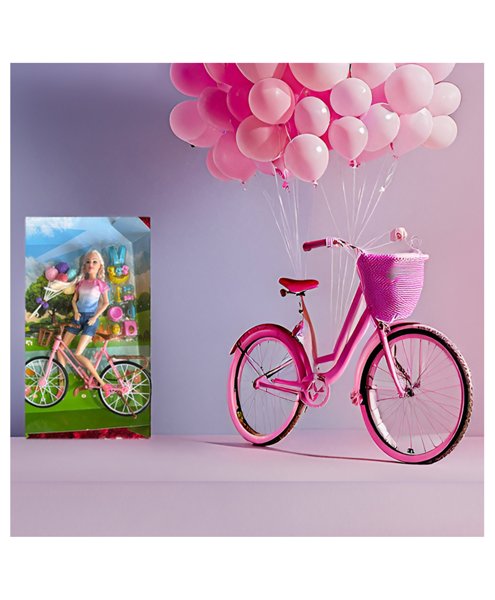 Yunicorn Max Cycling Doll - Colour may vary- MulticolorHeight - 35 cm-picture-13