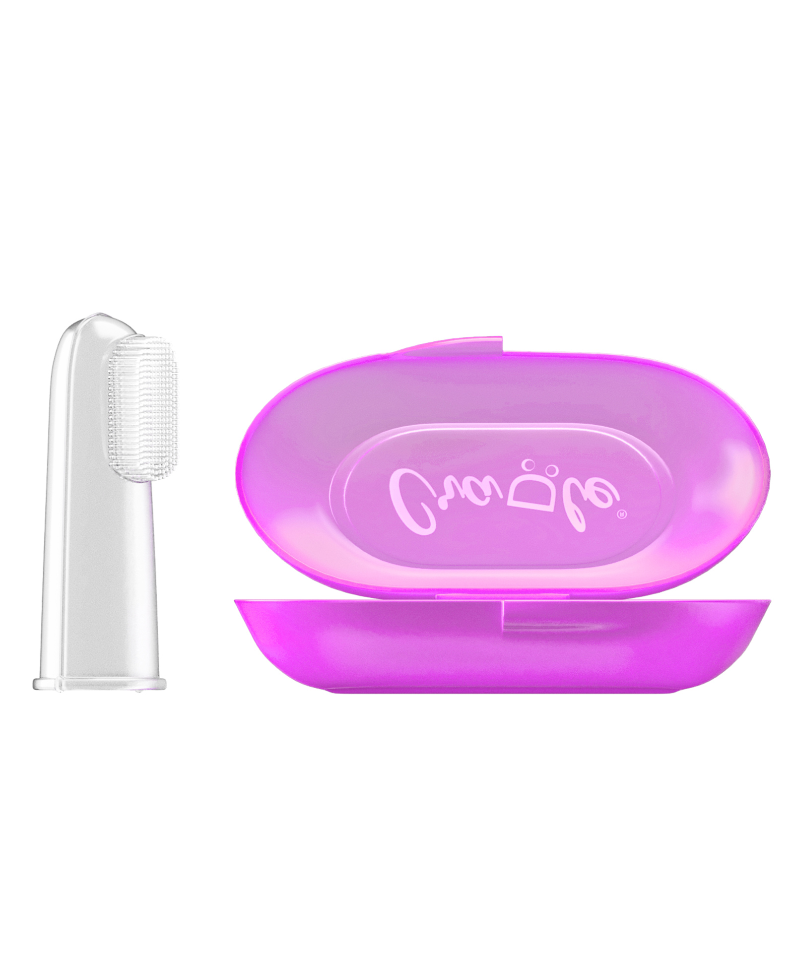 Cradle Oral Brush With Hygiene Case - Dark Pink-picture-9