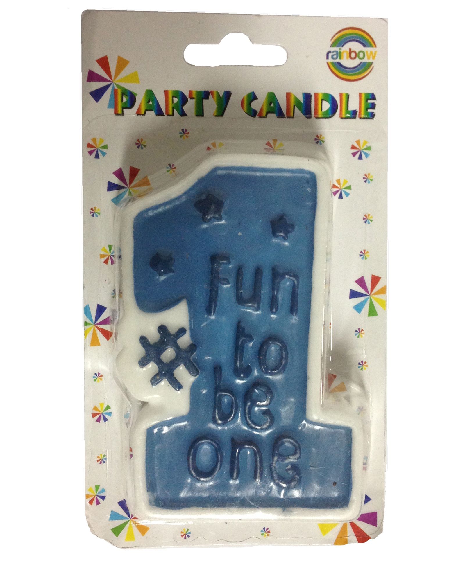 Funcart Fun To Be One Candle - Blue-picture-27