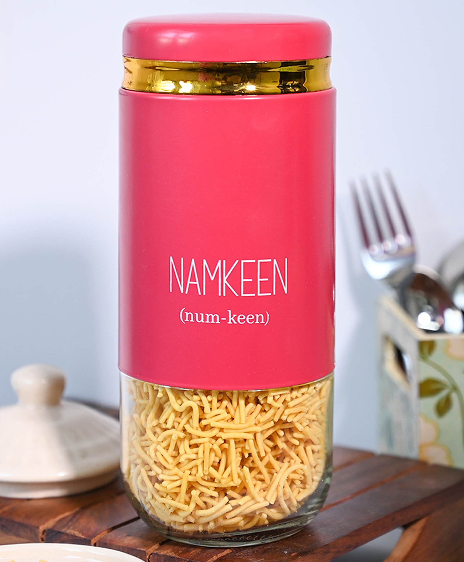 VONCASA Namkeen Storage Jar 850 ml-picture-13