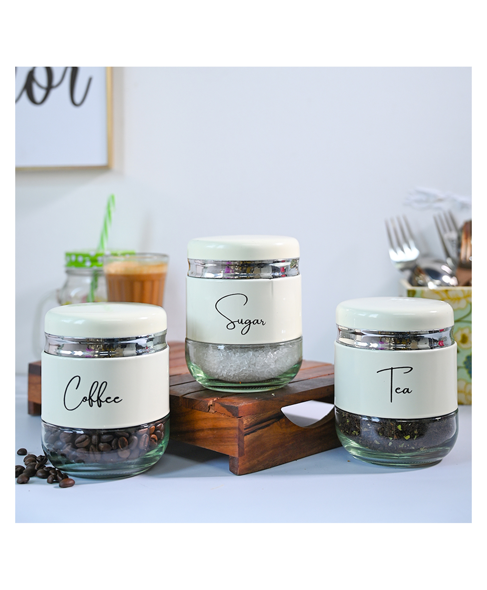 VONCASA 360ml Tea Sugar Coffee Set-picture-41