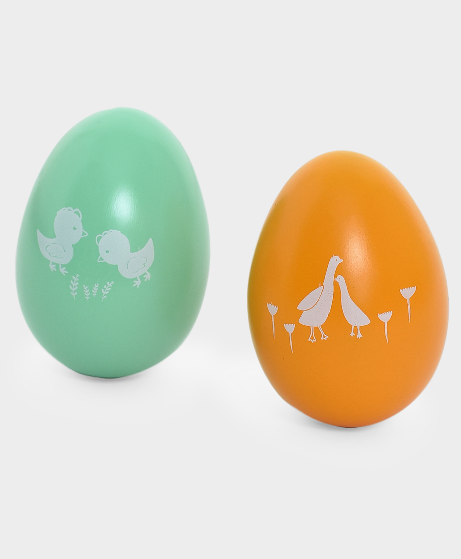 Mi Arcus Woodeen Shaker Egg Toy Pack of 2 -Multicolor-image-7