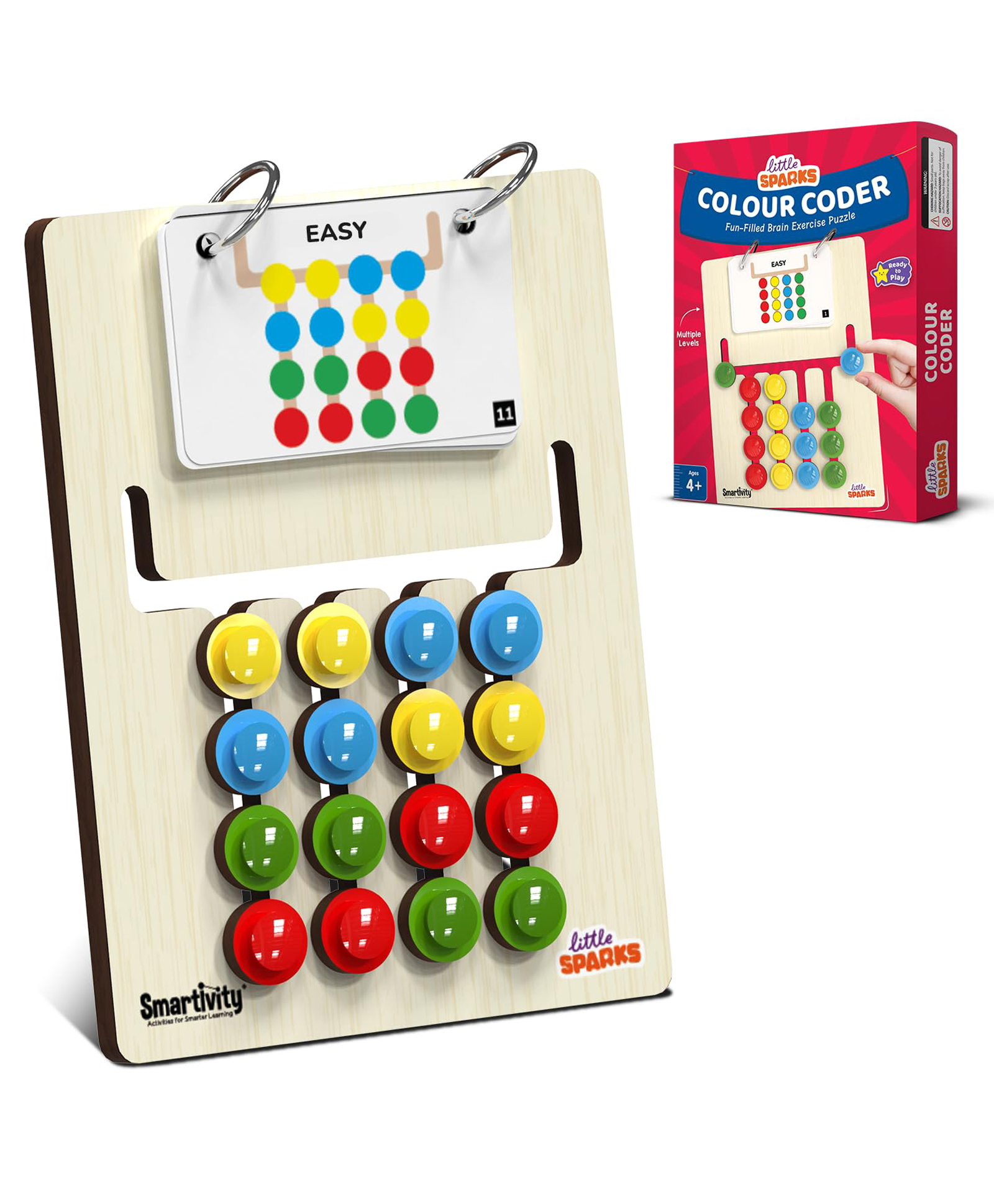 Smartivity Kids Montessori Slide Puzzle for 4+ Years old