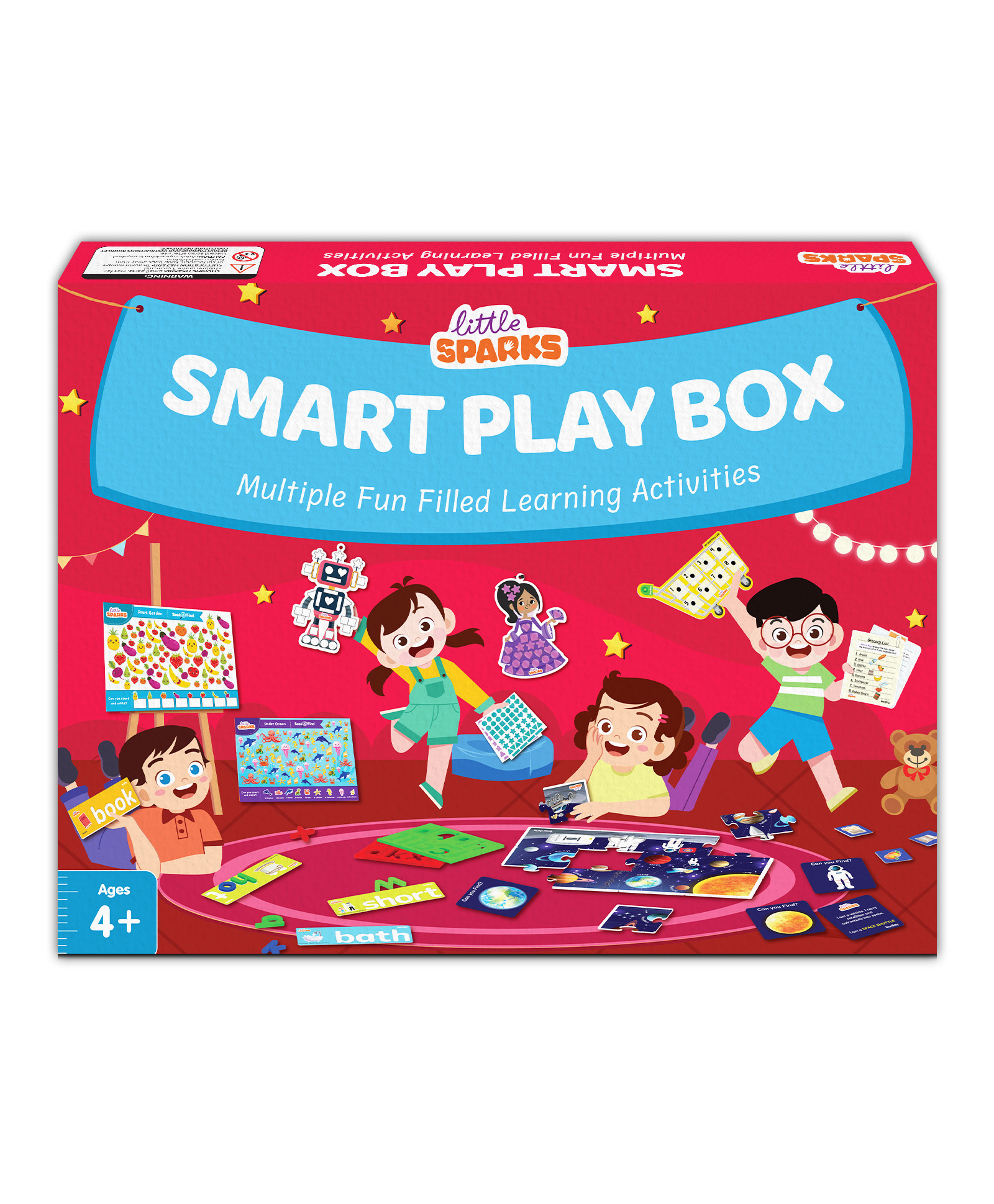 Smartivity Montessori Based Play Set for Toddlers - Red-image-40