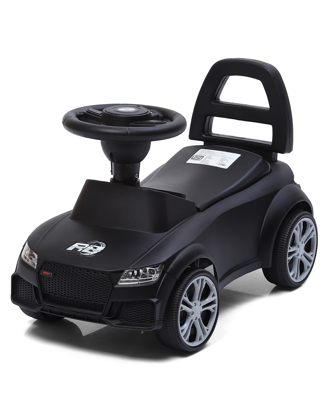 Funride R8 Kids Push Ride On Push Car with Horn,Music, Light, Backrest and Under Seat StorageUniversal Wheels, Kids Indoor Outdoor Toy Car for Boys and Girls (Upto 20 Kg)-image-24