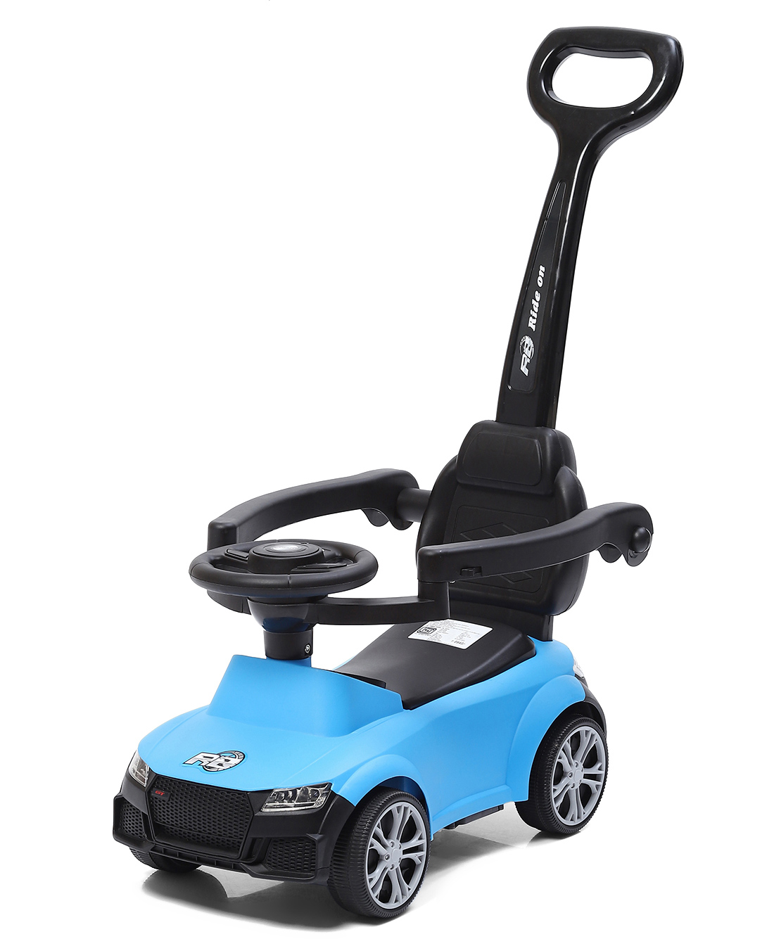 Funride Car Ride On R8 3in1 for Kids with Parent Handle, Music, Light, Backrest & Storage - 1 to 3 Years, Kids Indoor/Outdoor Toy Car for Boys and Girls (Upto 20 Kg)-image-26
