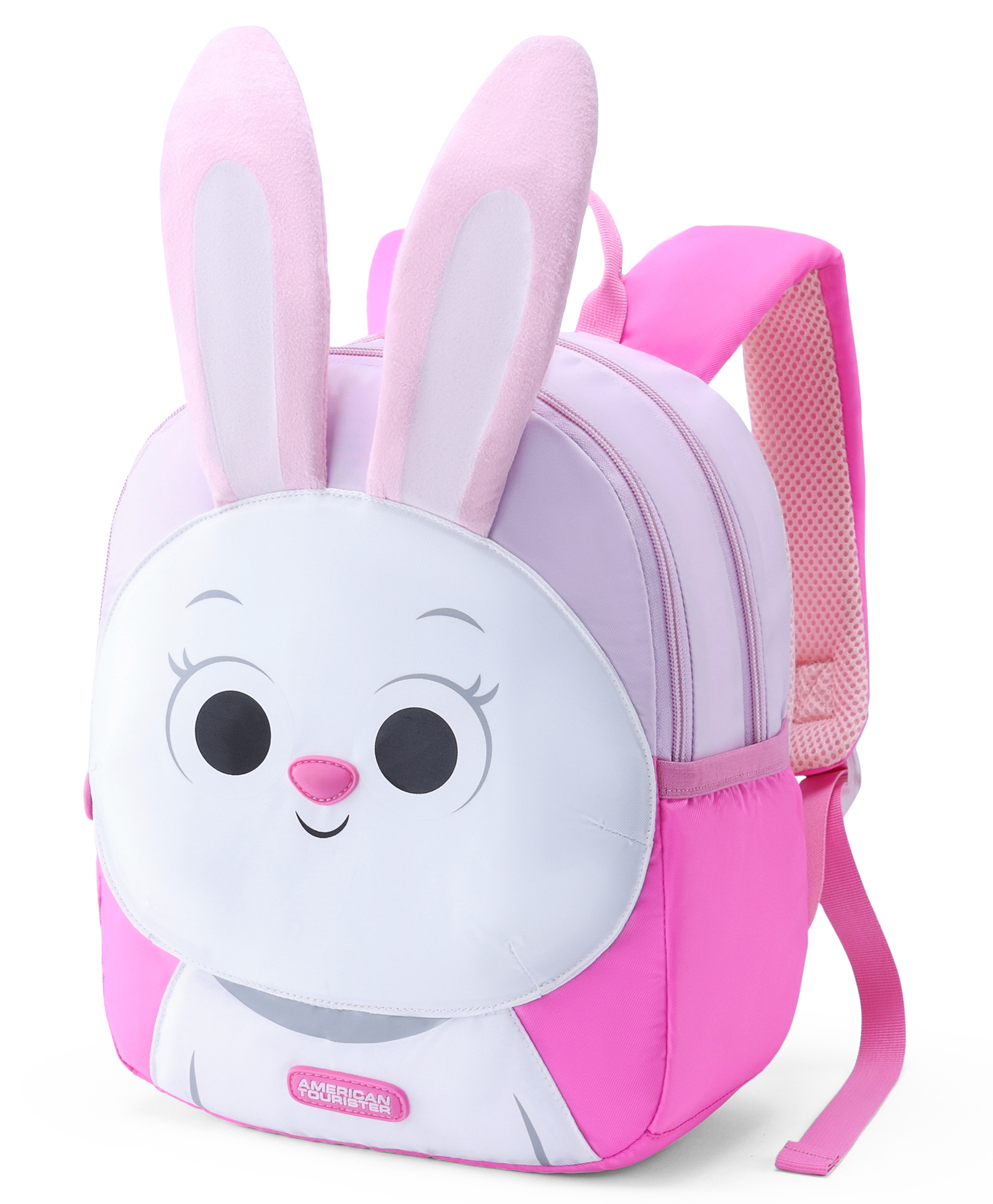 American Tourister Kiztopia Kids Backpack with Rabbit Applique - Height 12 Inches