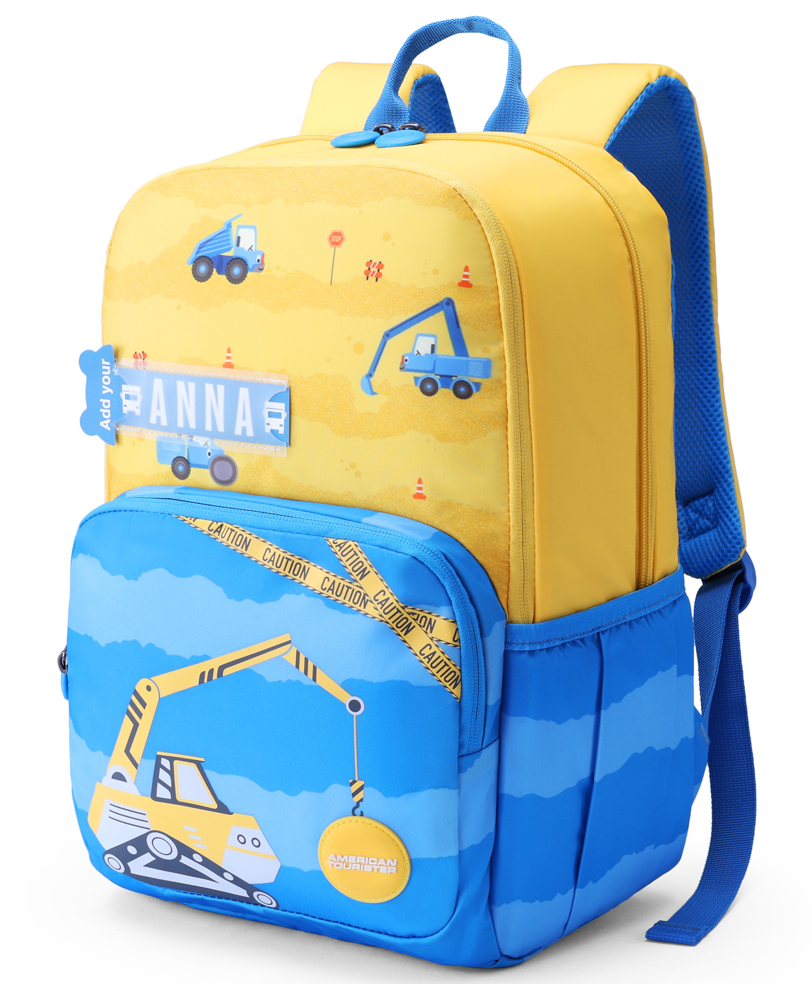 American Tourister DIDDLE 4.0BP02 21 L Vehicle Print Backpack Yellow - Height 15 Inches-image-19