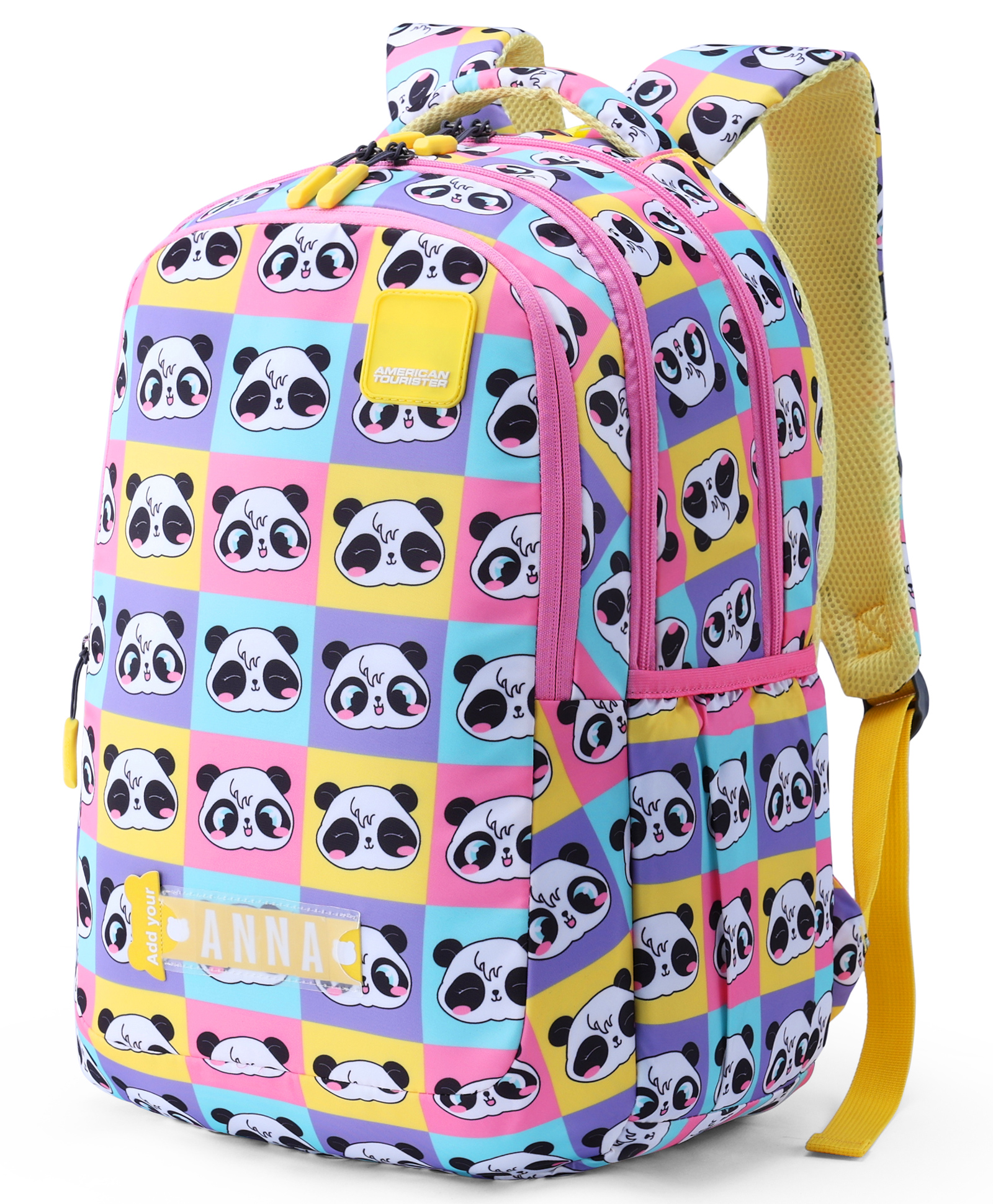 American Tourister OLLIE 4.0 XL Backpack with Panda Print Pink - Height 19 Inches-picture-46
