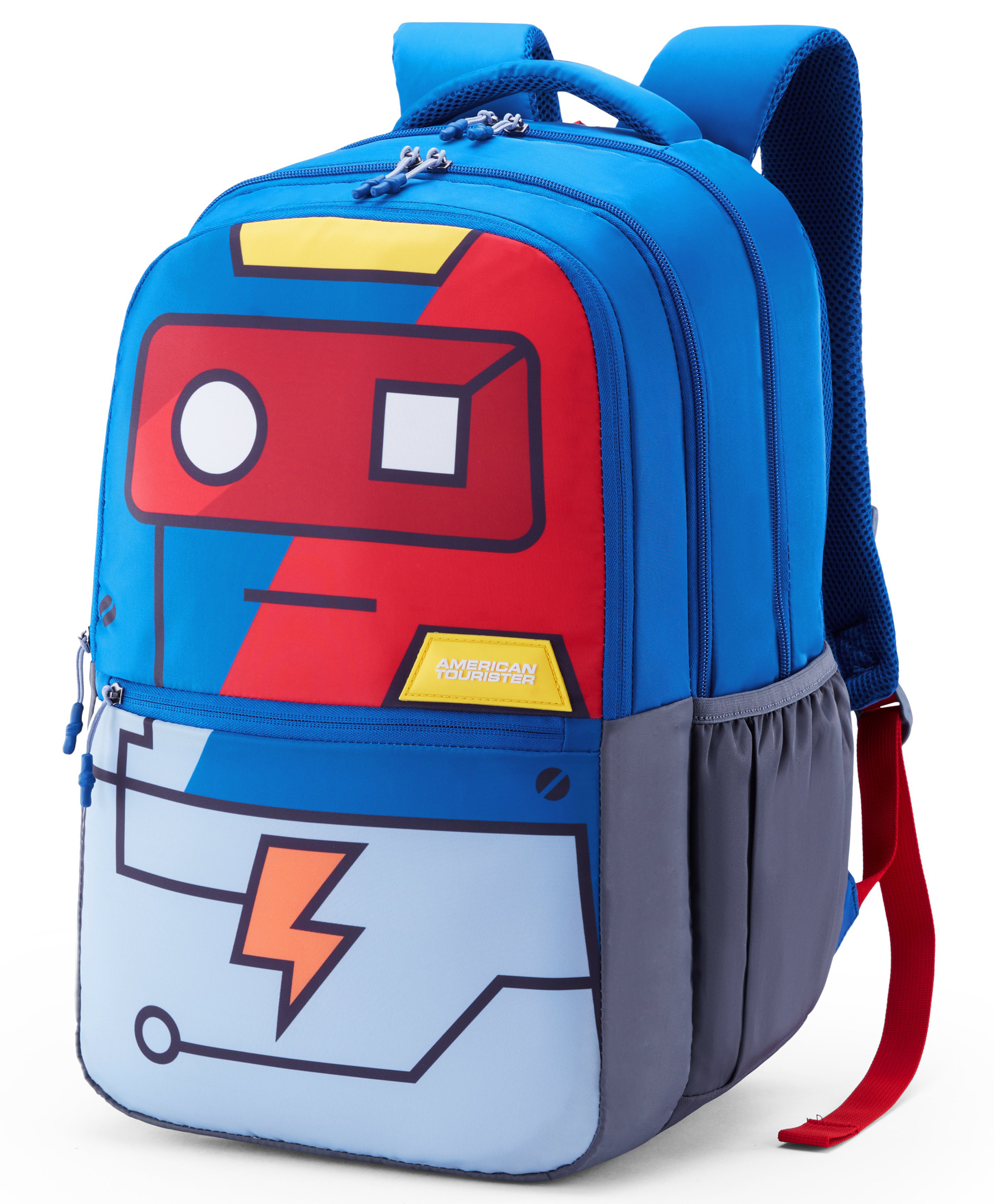 American Tourister TOODLE 4.0XXL BP ROBO 35 L Backpack Blue - Height 19 Inches