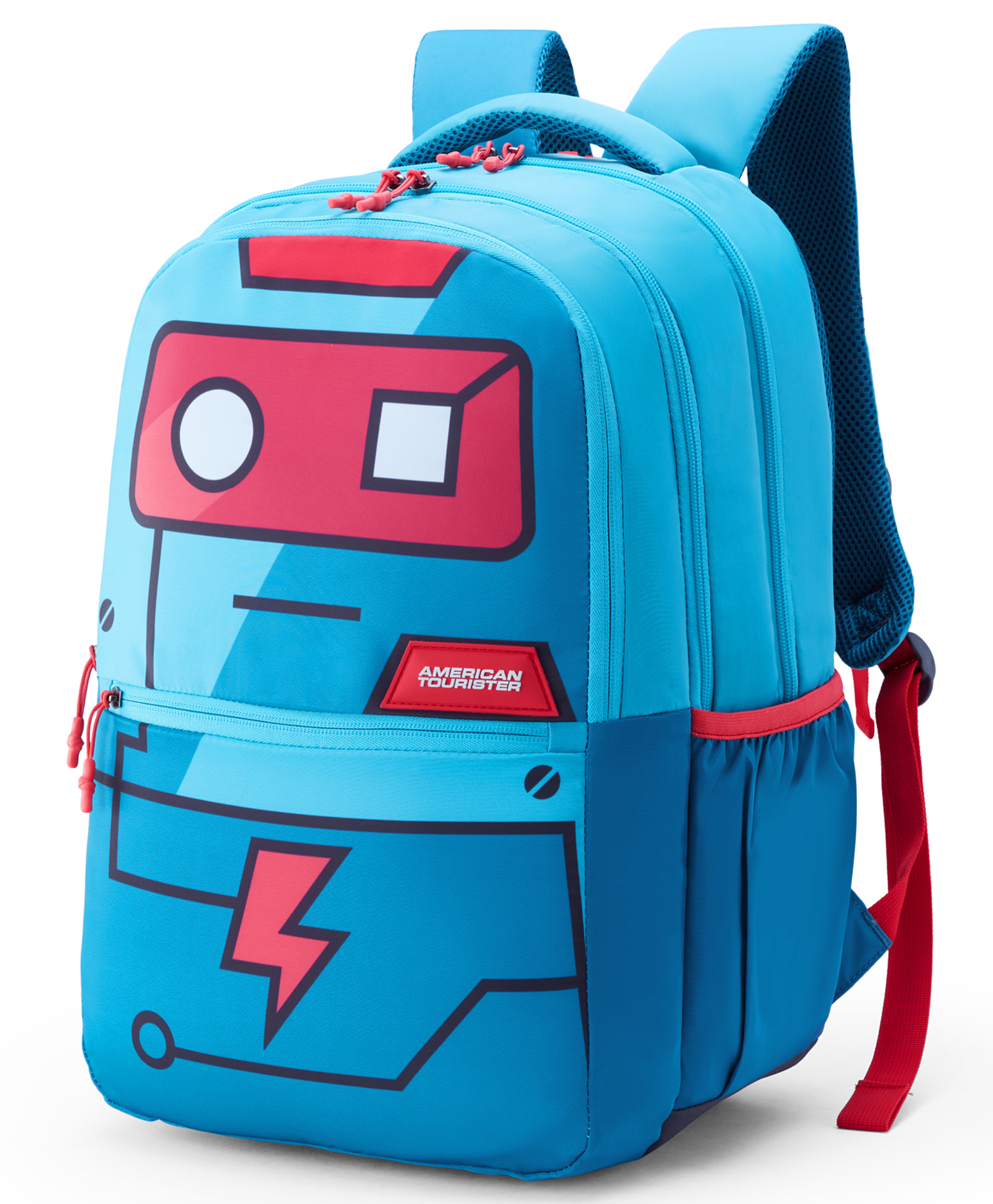 American Tourister TOODLE 4.0XXL BP ROBO 35 L Backpack Teal - Height 19 Inches-image-30